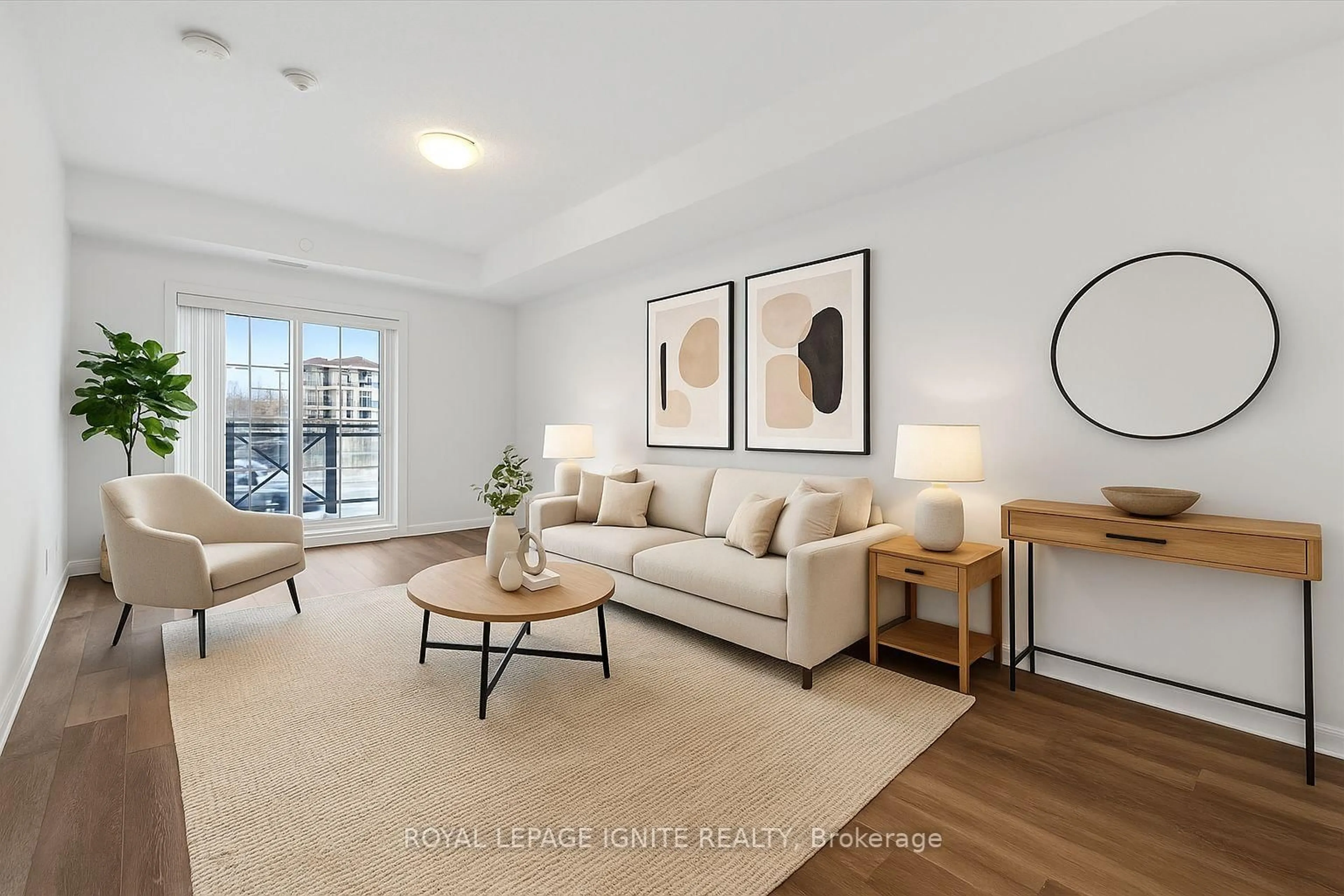 Living room with furniture, unknown for 50 Lakebreeze Dr #228, Clarington Ontario L1B 0V9