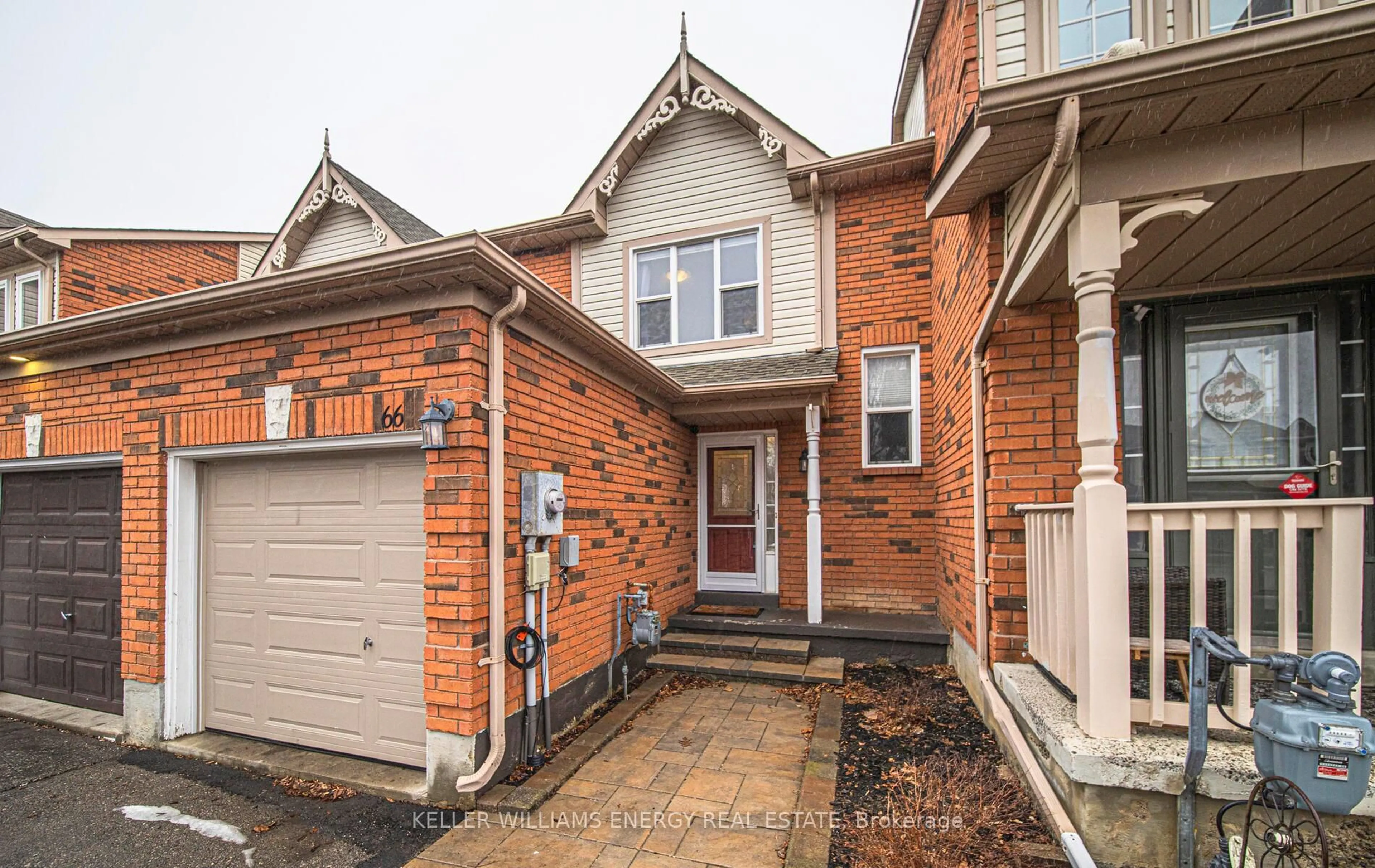 Home with brick exterior material, street for 66 Wilkins Cres, Clarington Ontario L1E 3B6