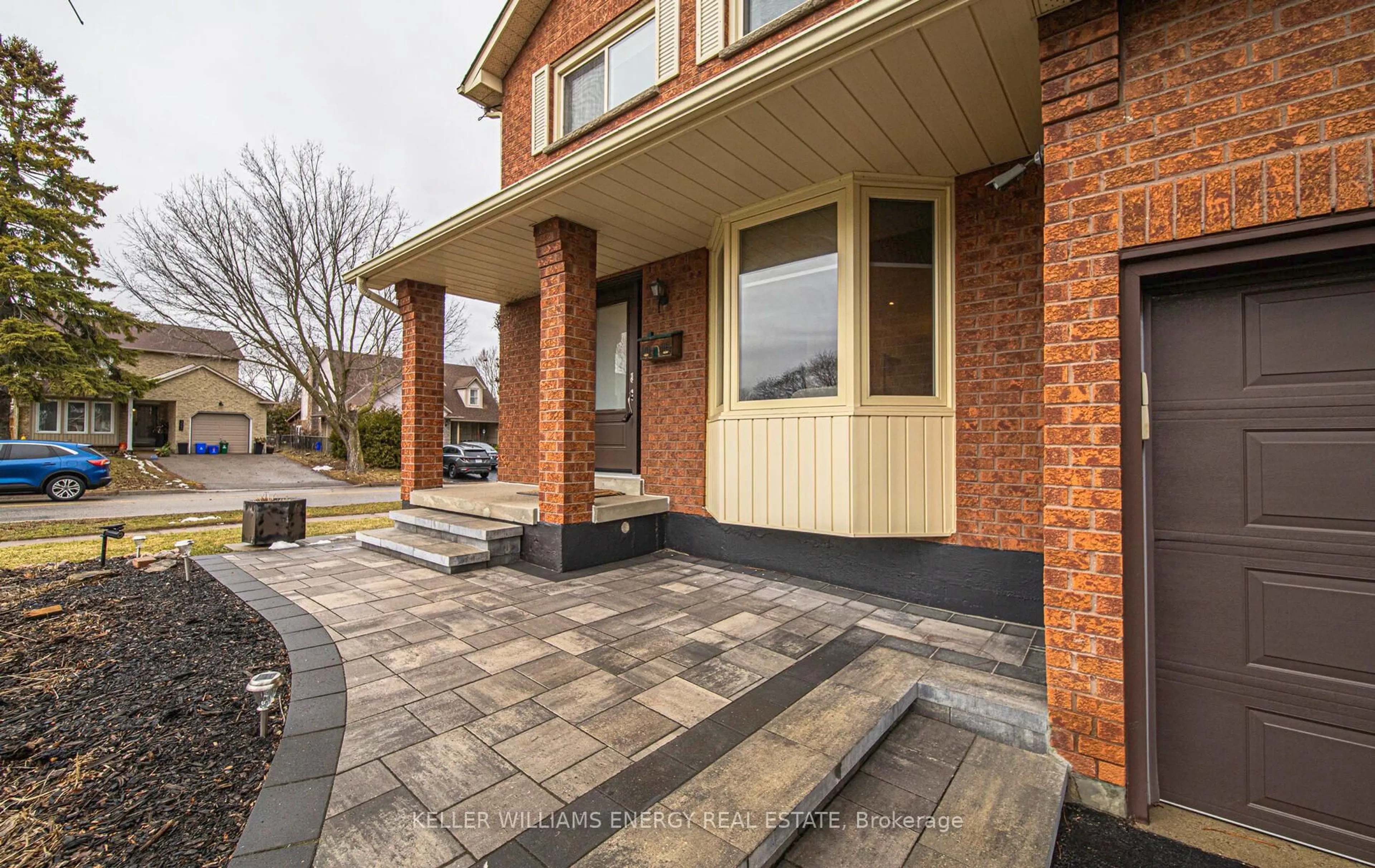 Home with brick exterior material, street for 1 Nearctic Crt, Whitby Ontario L1N 6P7