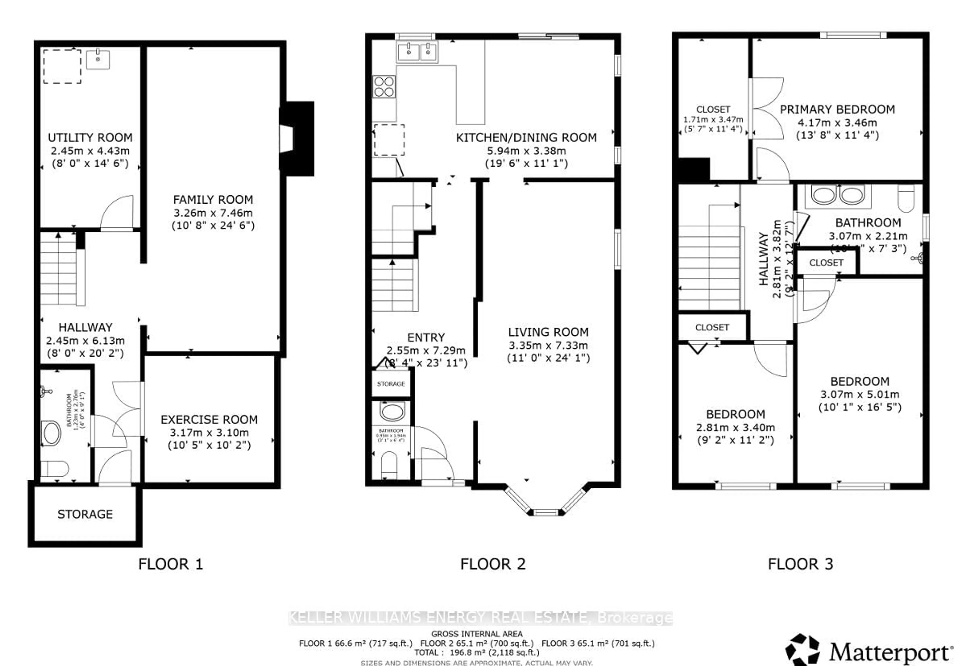 Floor plan for 1 Nearctic Crt, Whitby Ontario L1N 6P7
