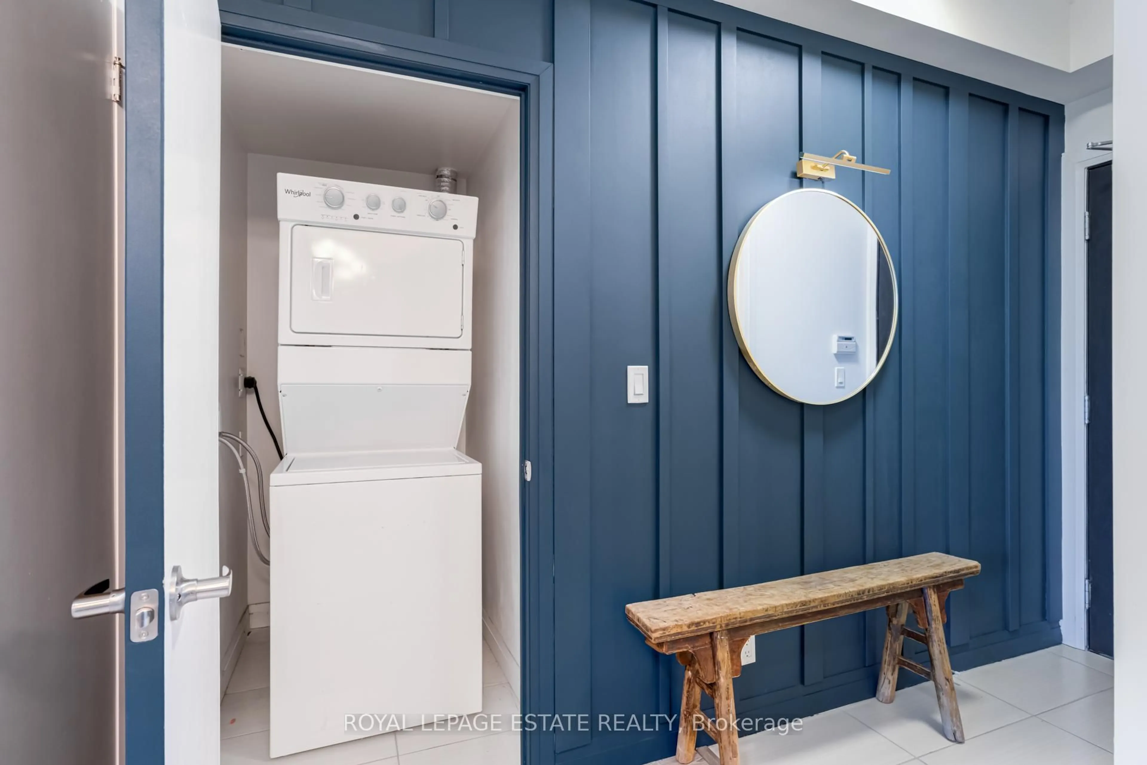 Laundry room for 22 East Haven Dr #818, Toronto Ontario M1N 1L9