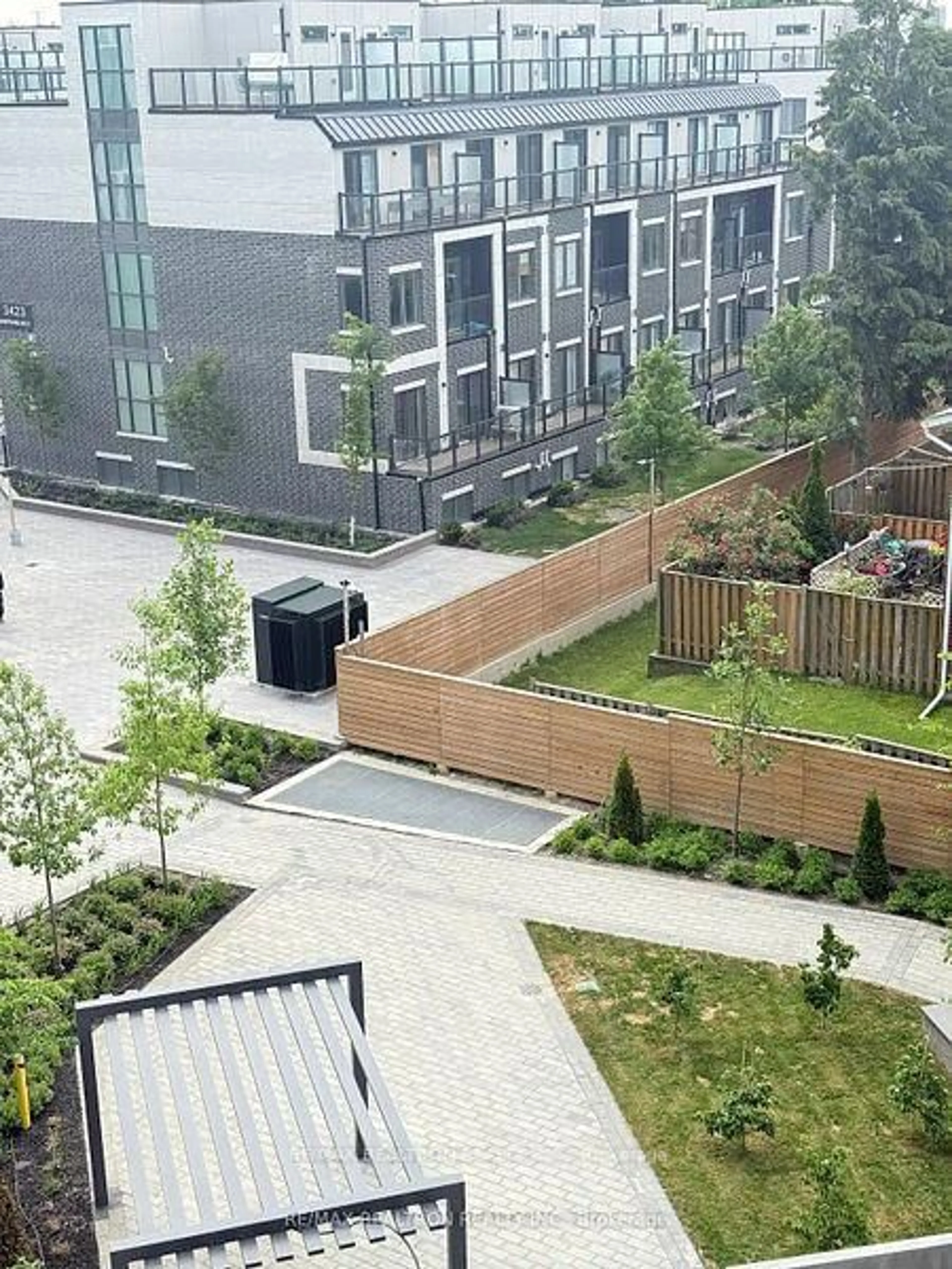 A pic from outside/outdoor area/front of a property/back of a property/a pic from drone, city buildings view from balcony for 3421 Sheppard Ave #201, Toronto Ontario M1T 3K5