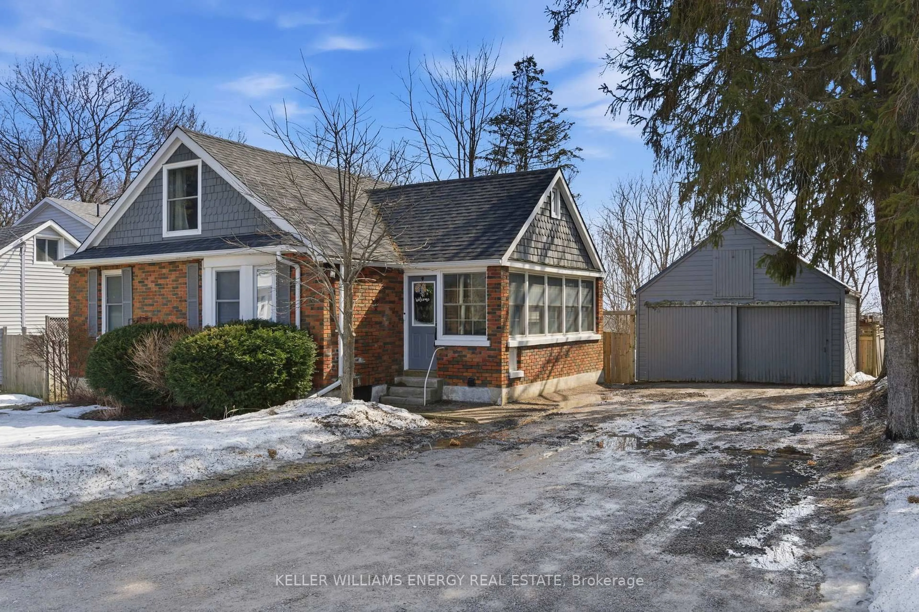 Home with brick exterior material, street for 4533 Highway 2 Rd, Clarington Ontario L0A 1J0