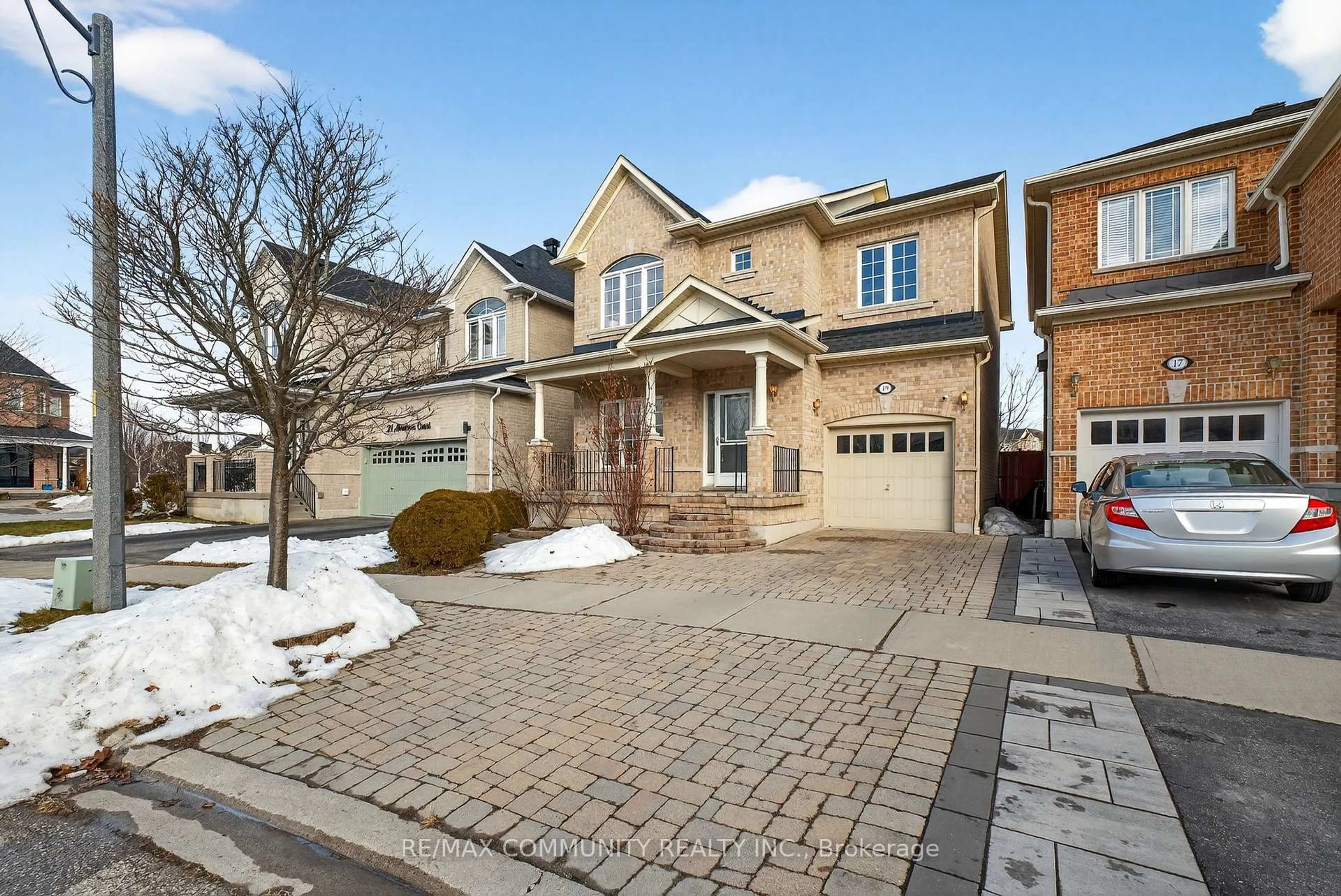 Home with brick exterior material, street for 19 Abraham Crt, Ajax Ontario L1Z 0A9