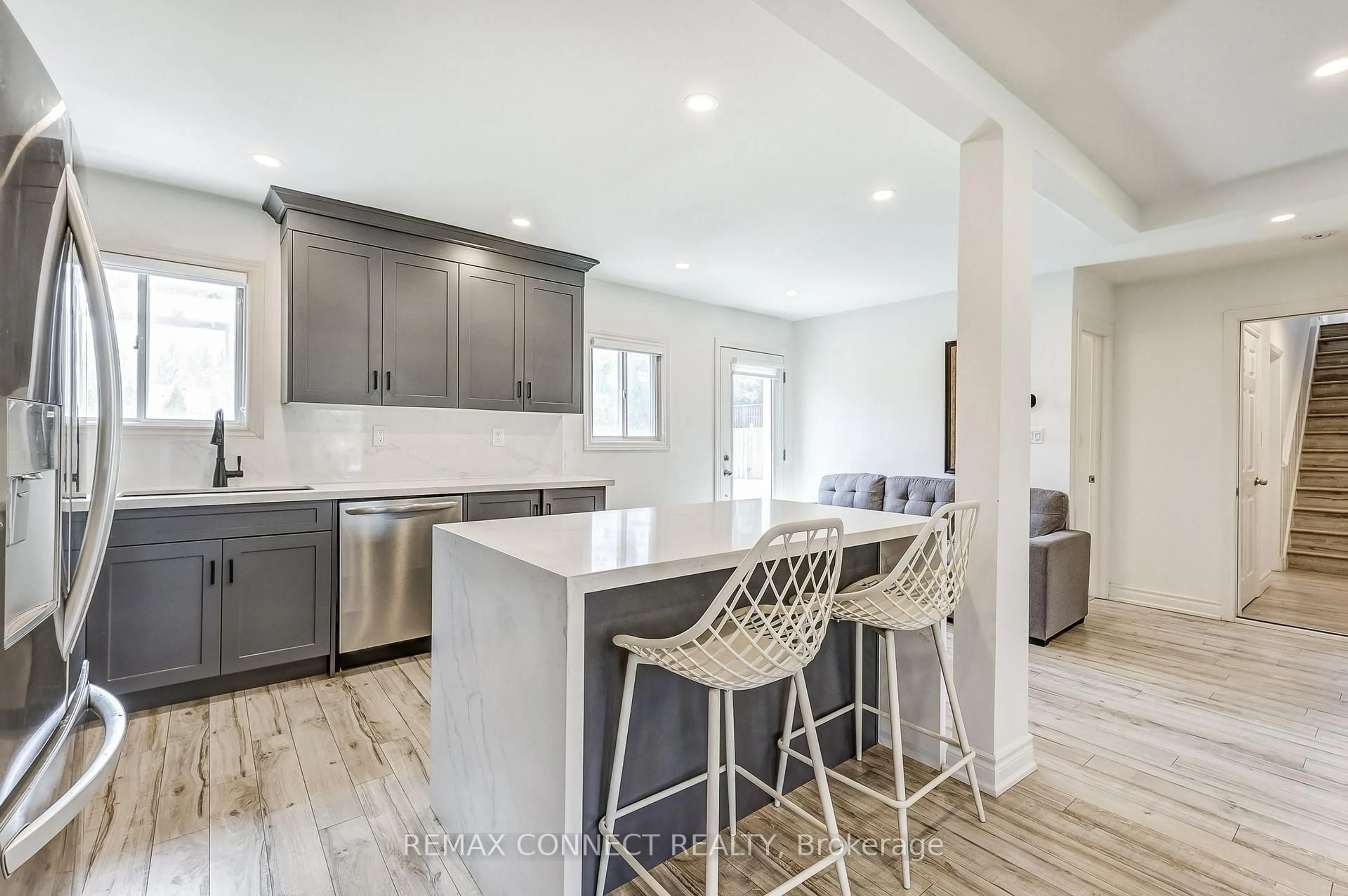 Open concept kitchen, unknown for 3759 Ellesmere Rd, Toronto Ontario M1C 1H8