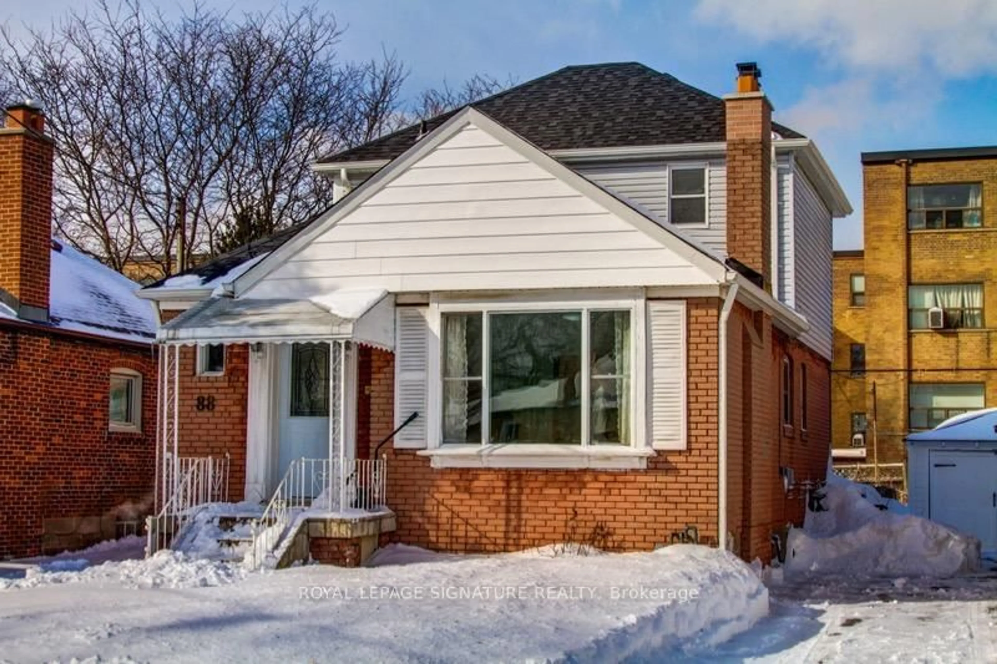 Home with brick exterior material, street for 88 Westview Blvd, Toronto Ontario M4B 3J1