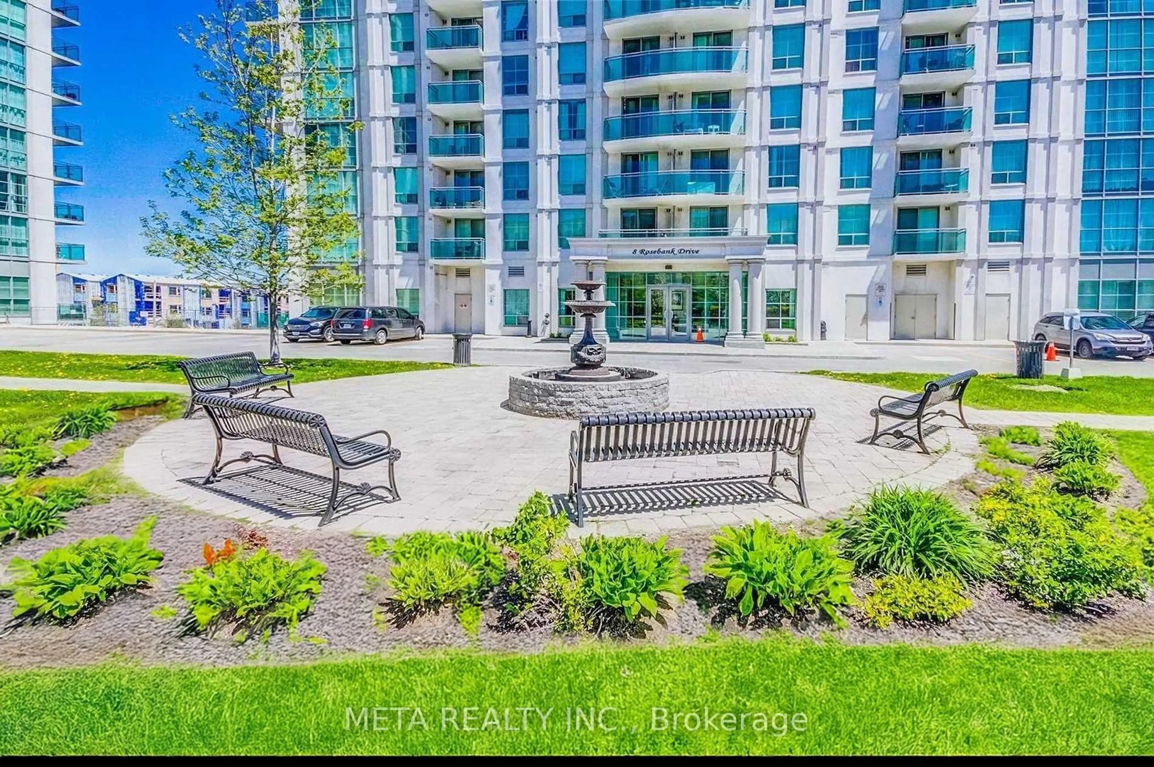 Patio, water/lake/river/ocean view for 8 Rosebank Dr #5L, Toronto Ontario M1B 5Z3