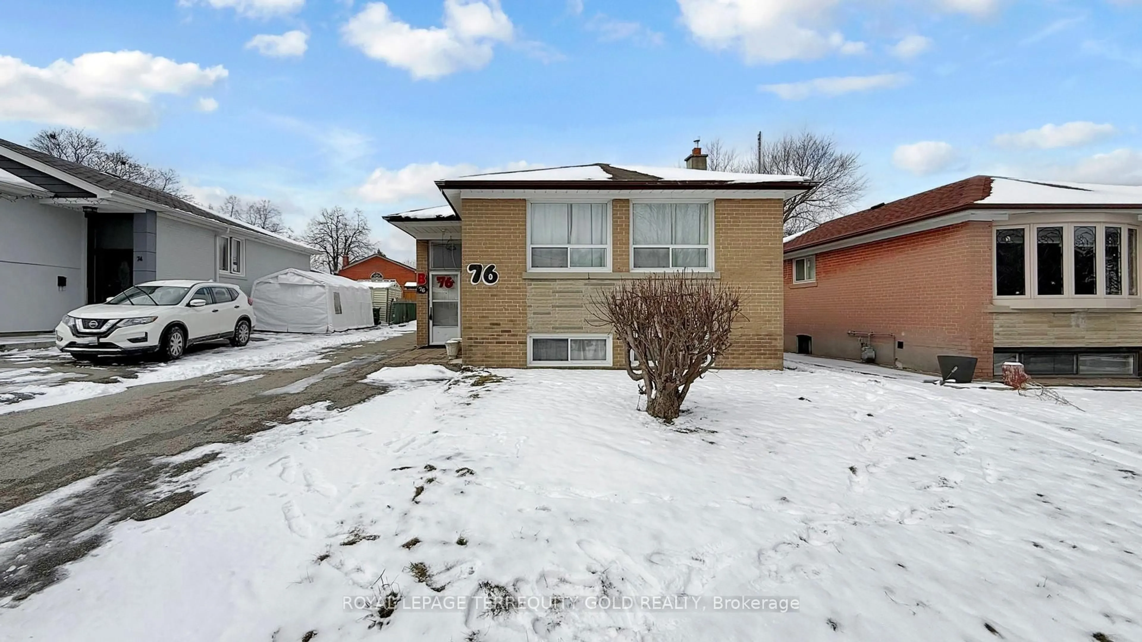 Home with brick exterior material, street for 76 Fitzgibbon Ave, Toronto Ontario M1K 4A2