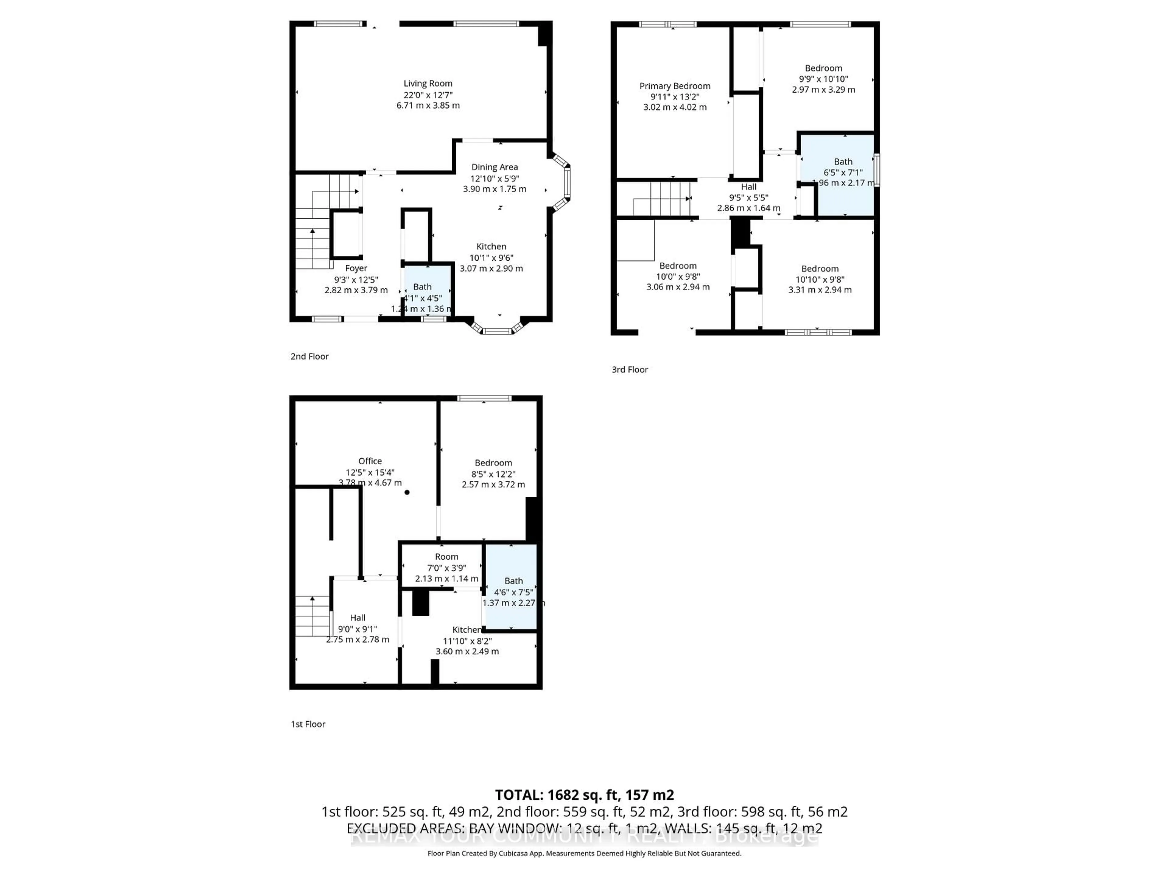 Floor plan for 3 Forsythia Dr, Toronto Ontario M1E 1X9