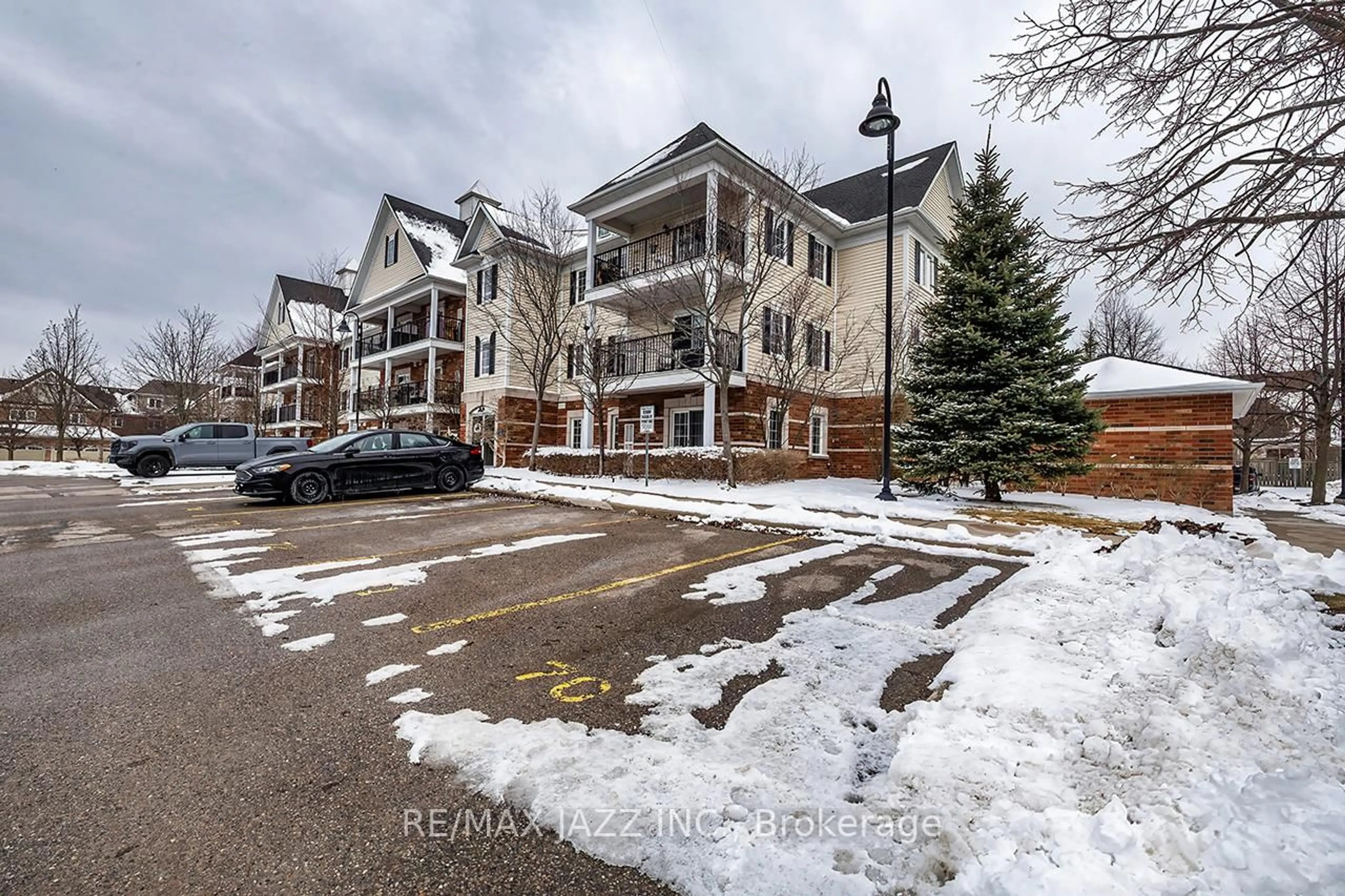A pic from outside/outdoor area/front of a property/back of a property/a pic from drone, mountain view for 75 Shipway Ave #101, Clarington Ontario L1B 0B8