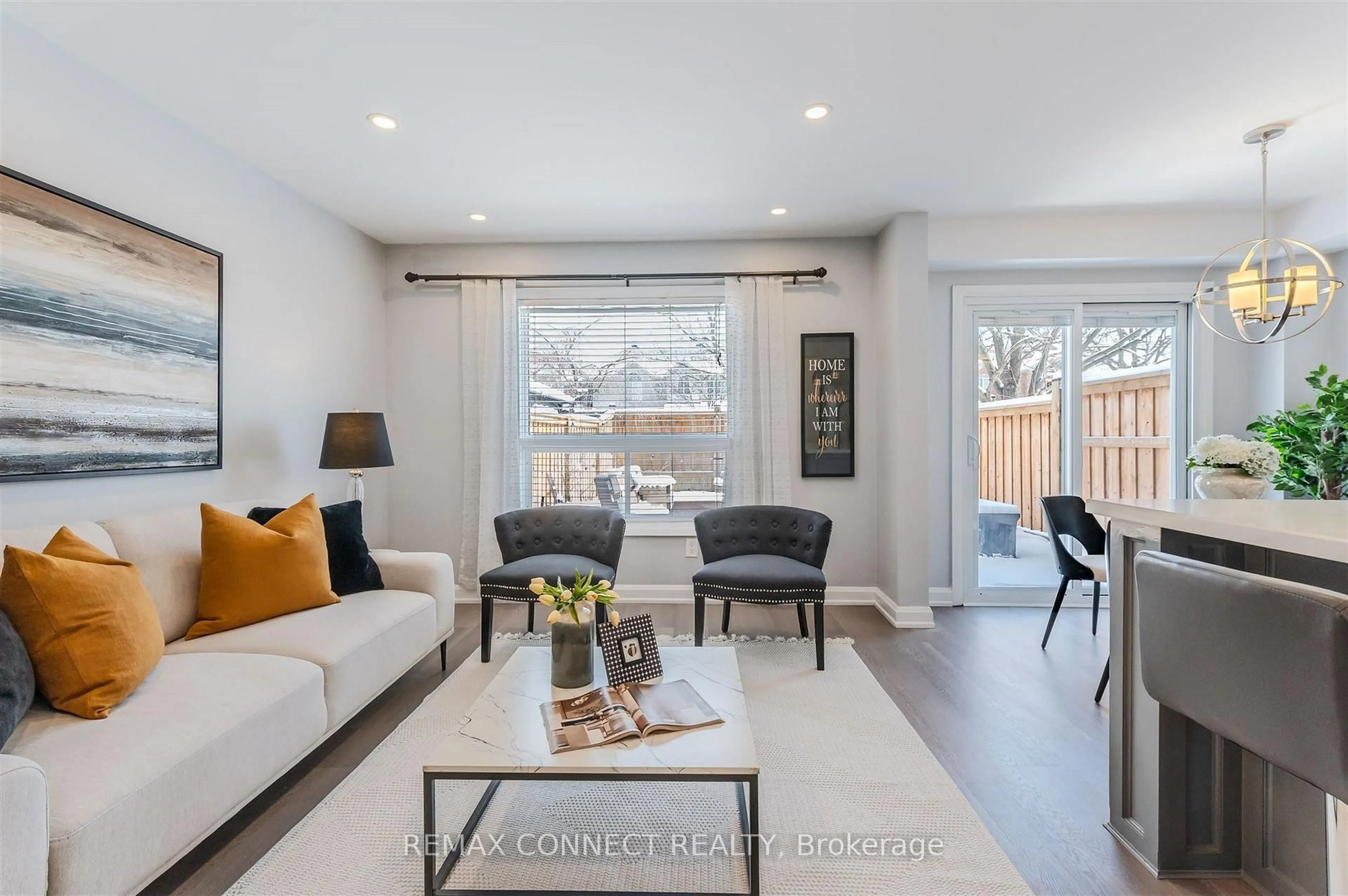 Living room with furniture, unknown for 13 Murphy Lane #13, Ajax Ontario L1T 3X2