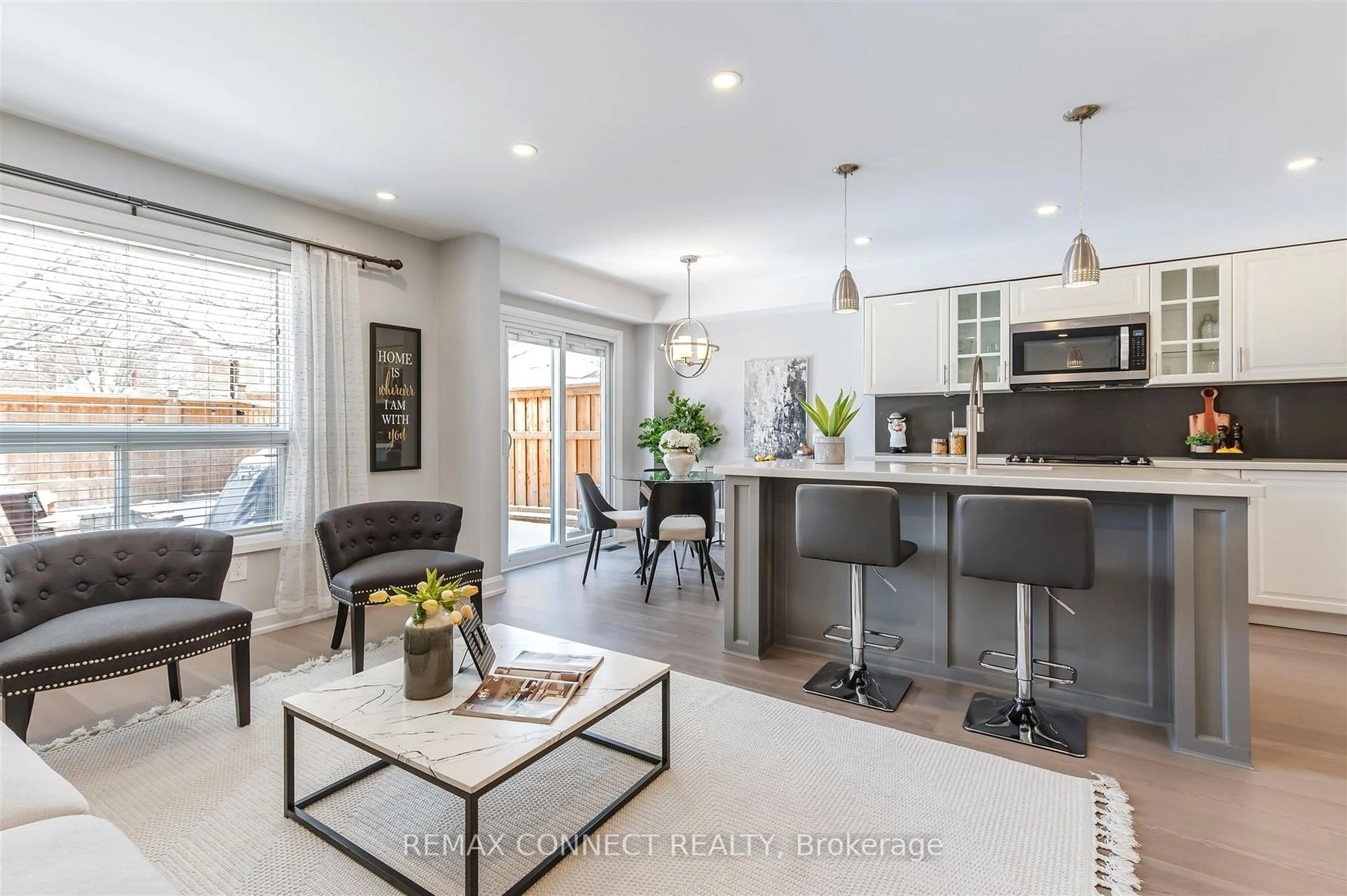 Open concept kitchen, unknown for 13 Murphy Lane #13, Ajax Ontario L1T 3X2