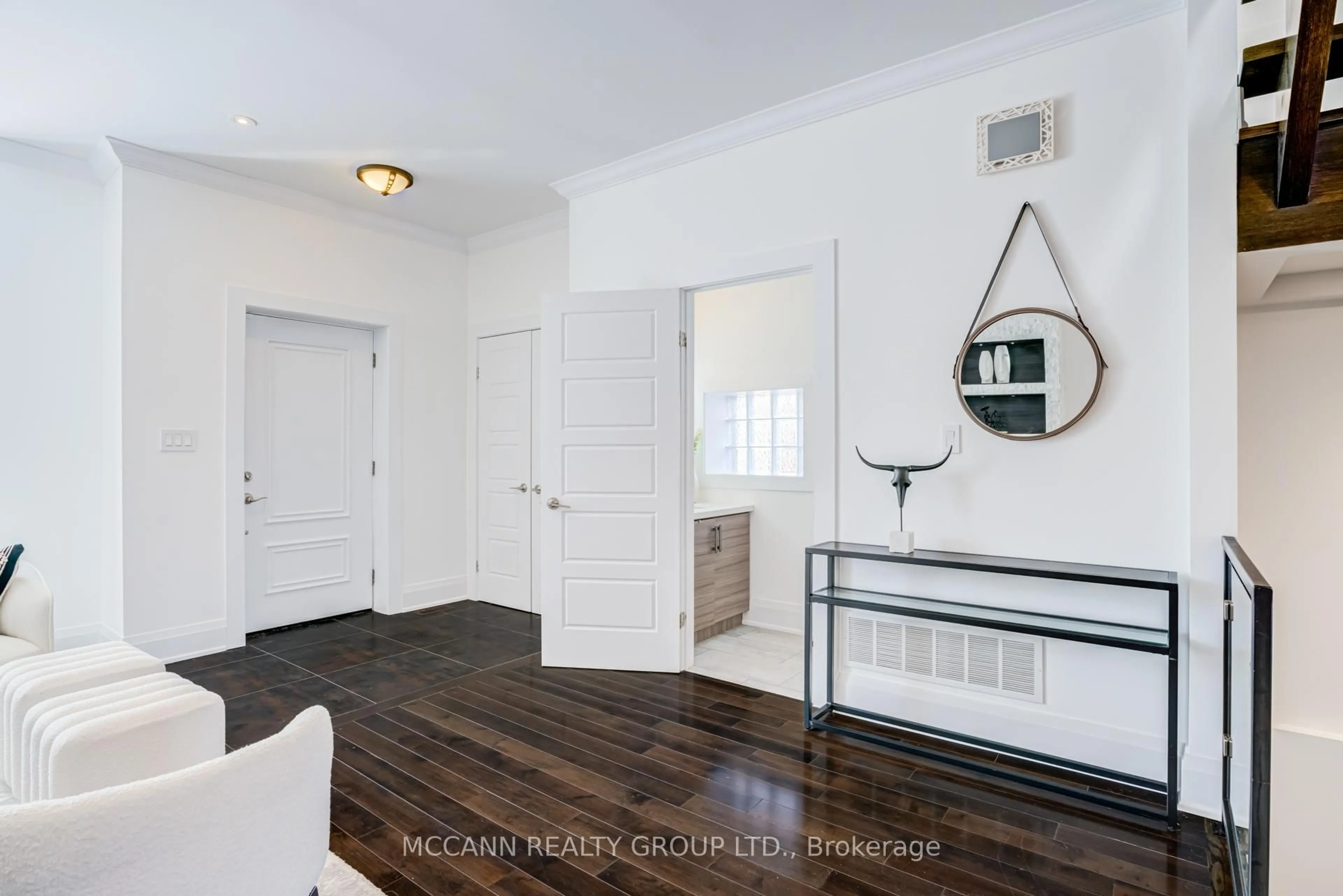 Indoor entryway for 1155 Greenwood Ave, Toronto Ontario M4J 4E7