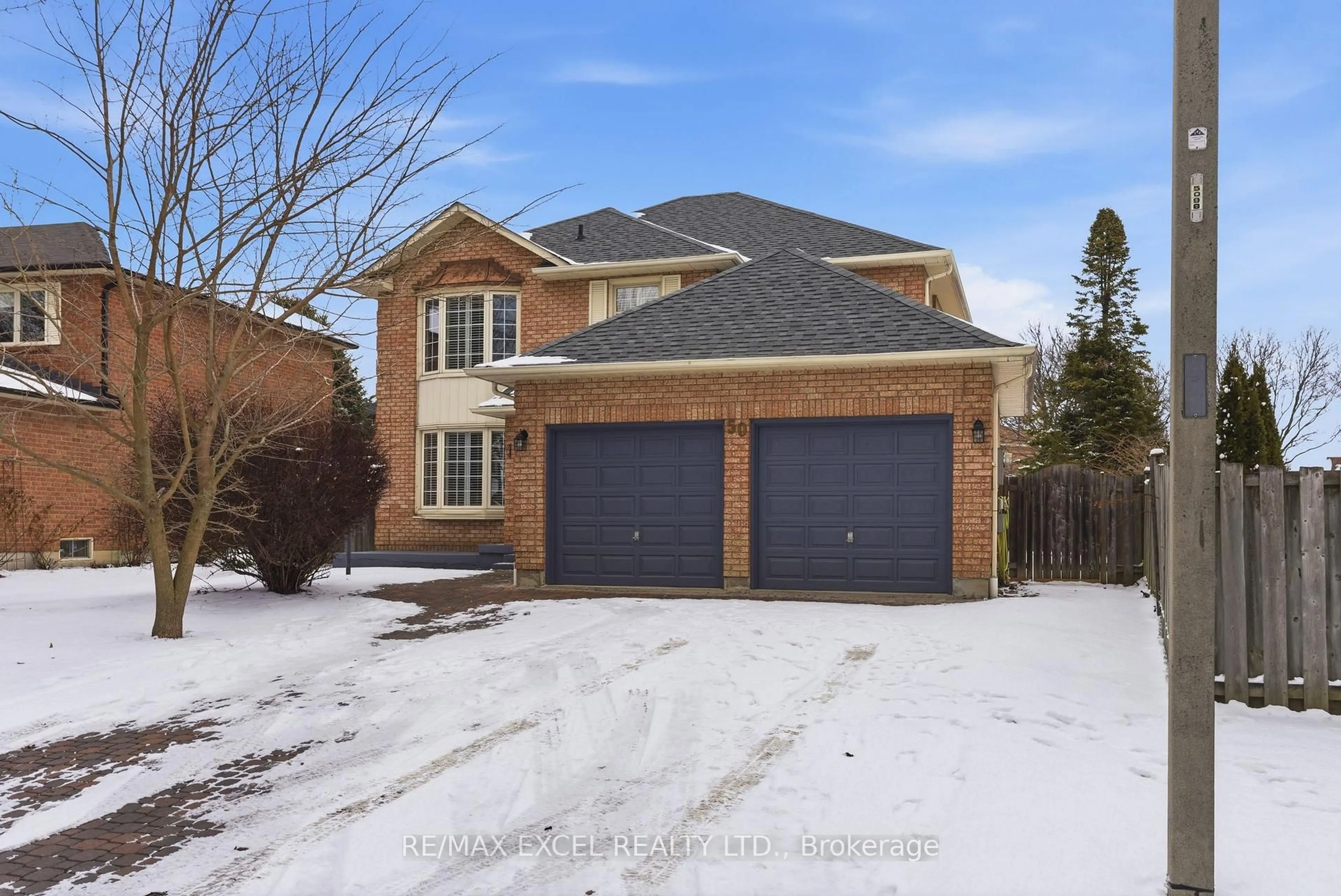 Home with brick exterior material, street for 50 Stargell Dr, Whitby Ontario L1N 7X6
