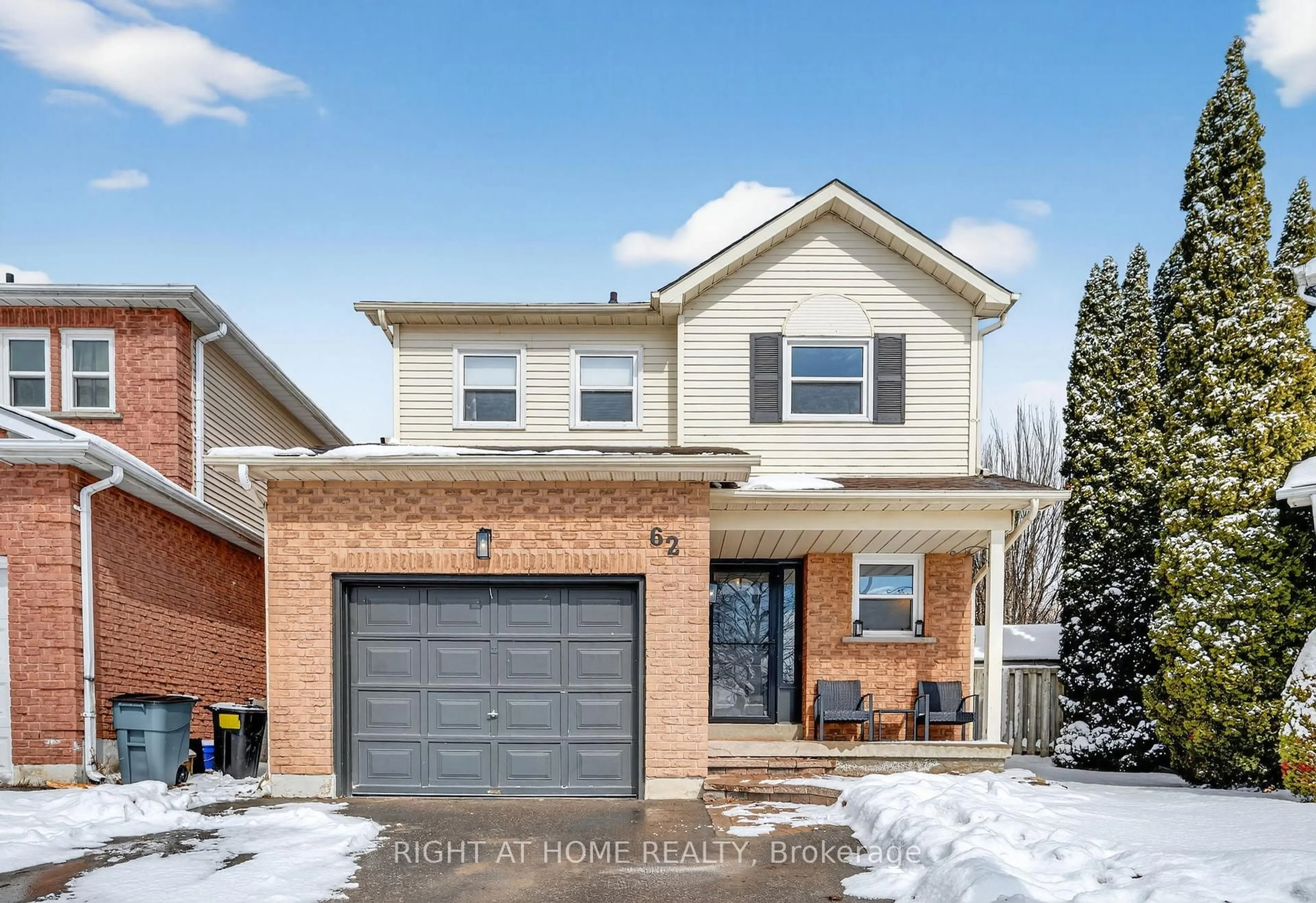 Home with brick exterior material, street for 62 Windham Cres, Clarington Ontario L1E 1Y3