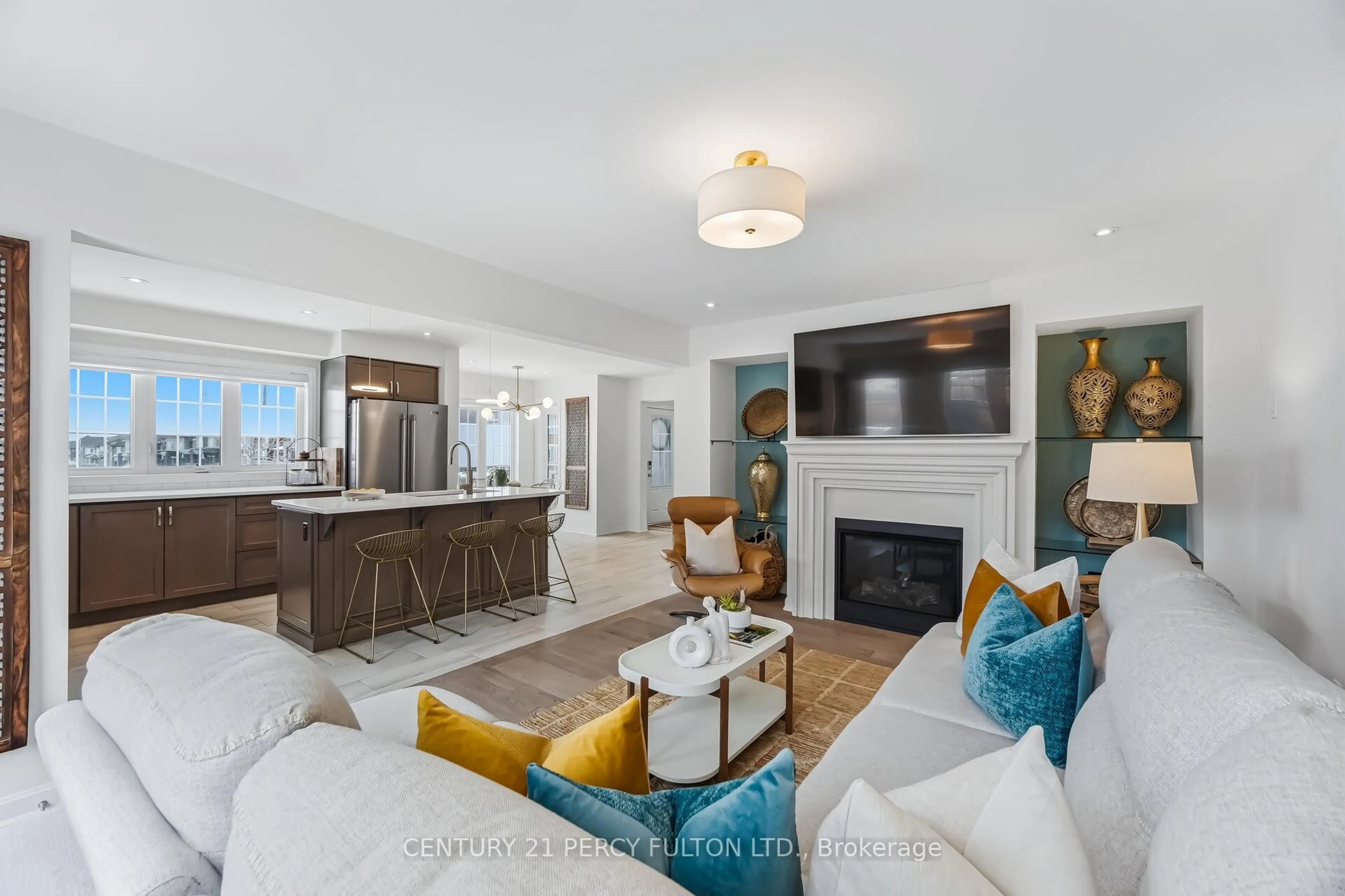 Open concept kitchen, unknown for 1082 Belcourt St, Pickering Ontario L1X 0G2