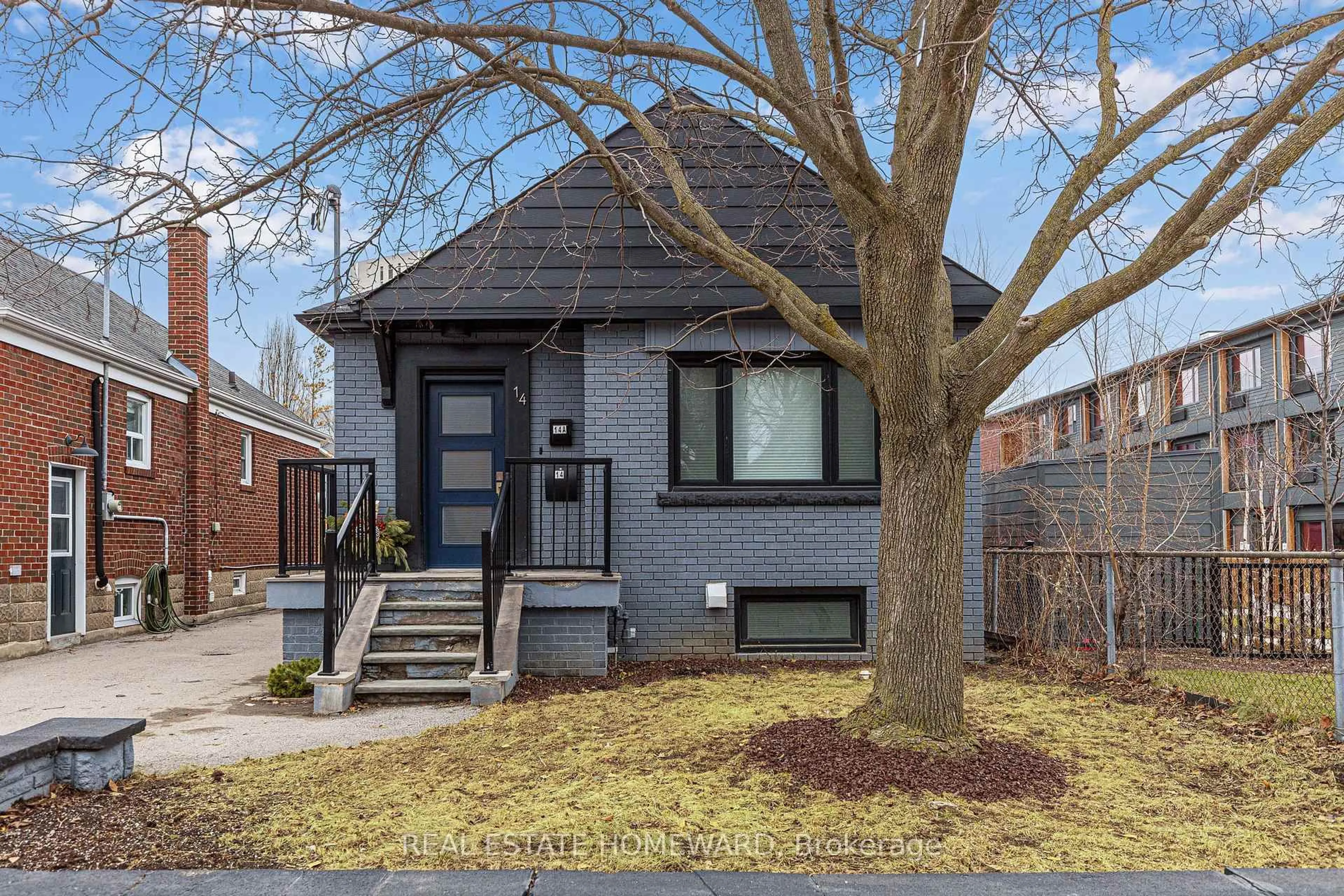 Home with brick exterior material, street for 14 Bracebridge Ave, Toronto Ontario M4C 2X7