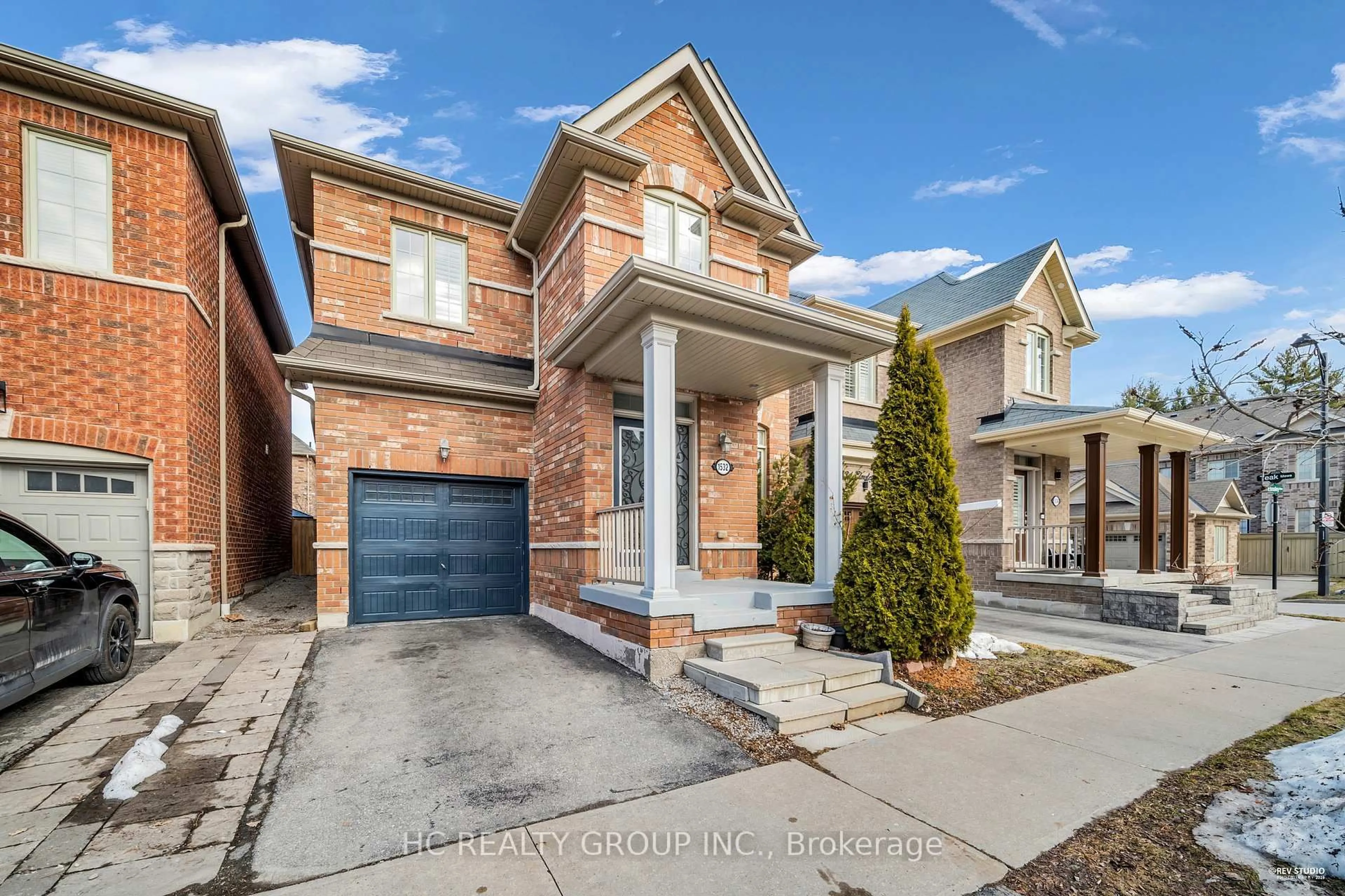 Home with brick exterior material, street for 1532 Elmsley Dr, Pickering Ontario L1X 0B5