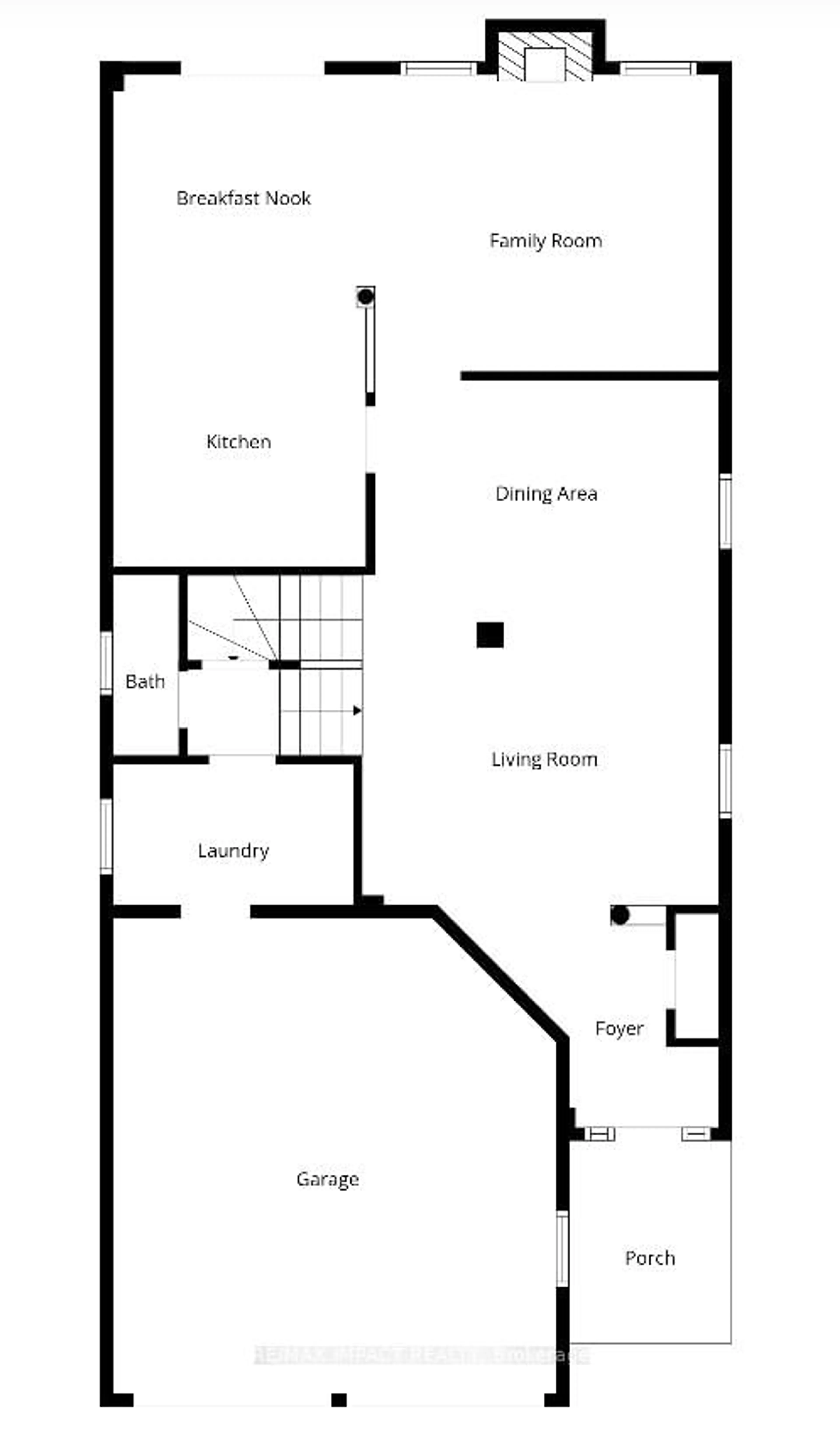 Floor plan for 735 Brasswinds Tr, Oshawa Ontario L1K 2Z1