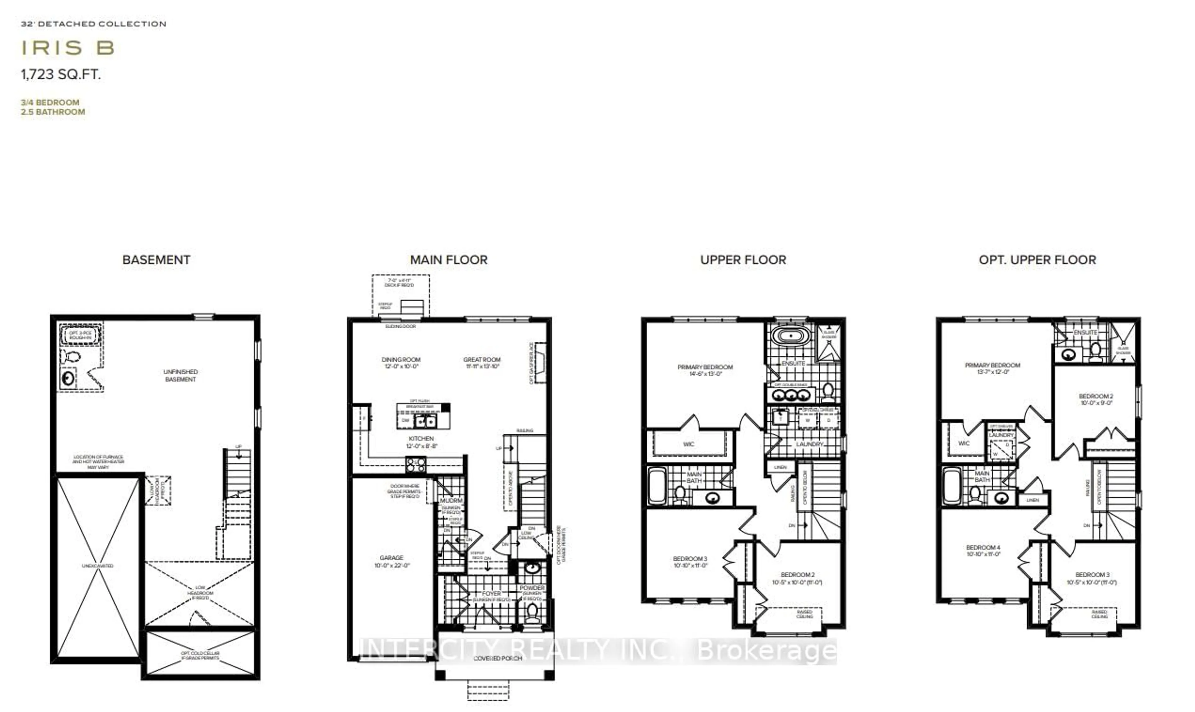 Floor plan for 1828 Nash Rd #Lot 76, Clarington Ontario L1E 2M2