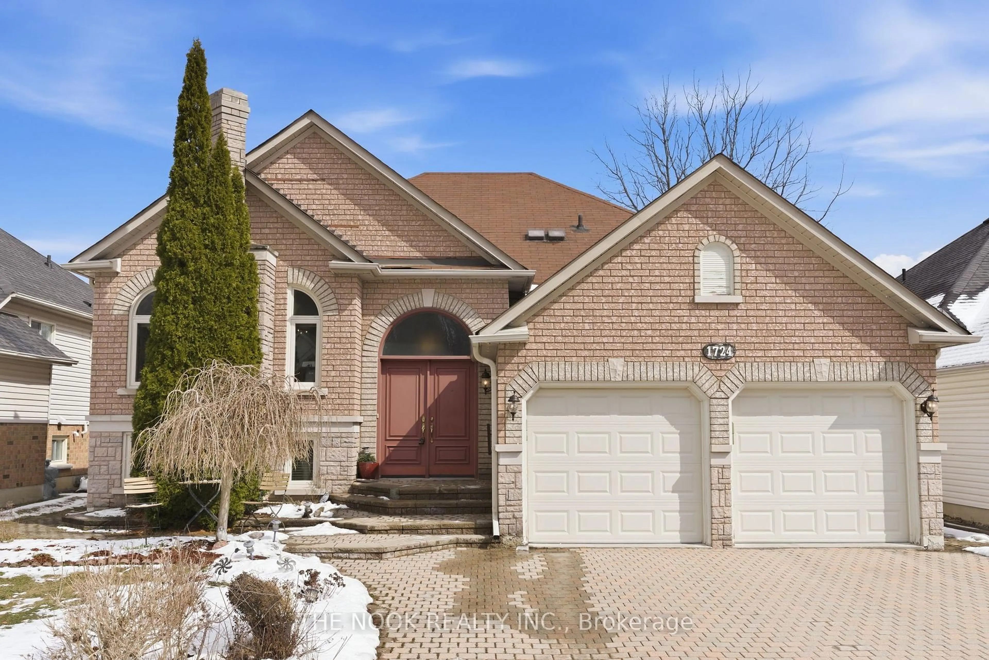 Home with brick exterior material, street for 1724 Edenwood Dr, Oshawa Ontario L1G 7Y5