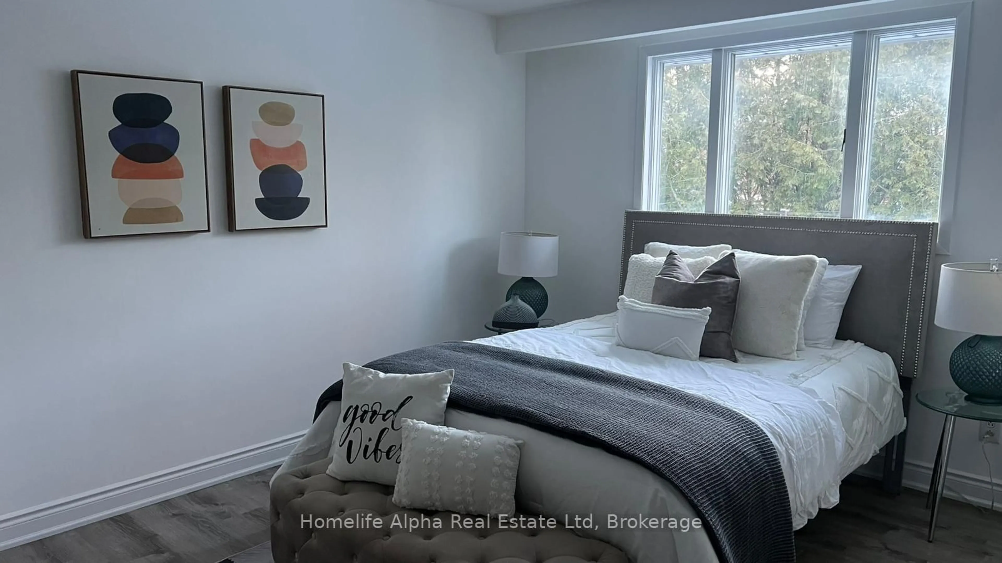 Bedroom with bed, unknown for 14 Stonecraft Pl, Toronto Ontario M1E 4J9