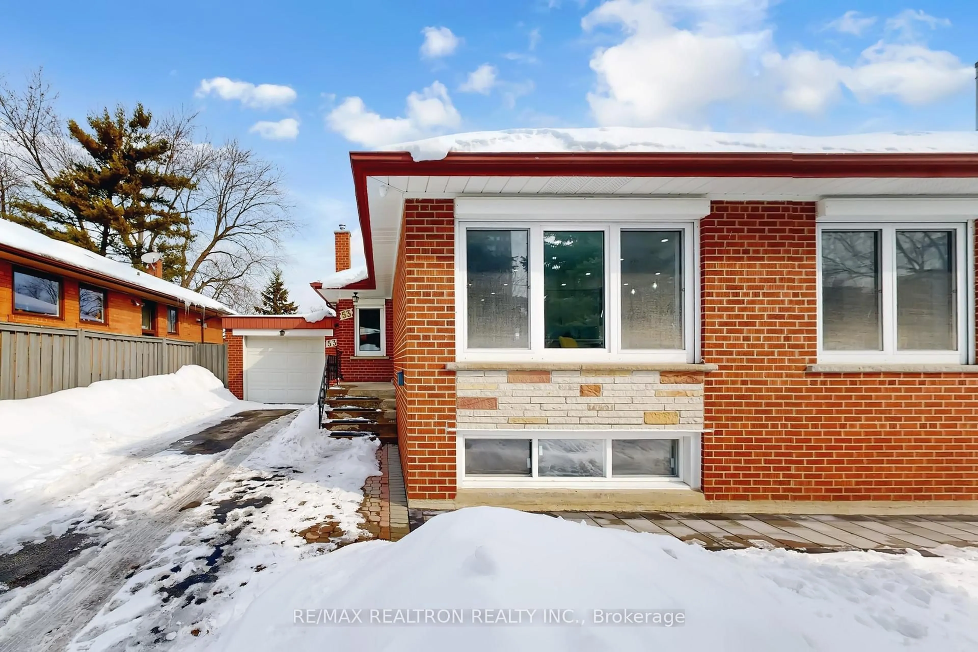 Home with brick exterior material, street for 53 Fairglen Ave, Toronto Ontario M1T 1G8