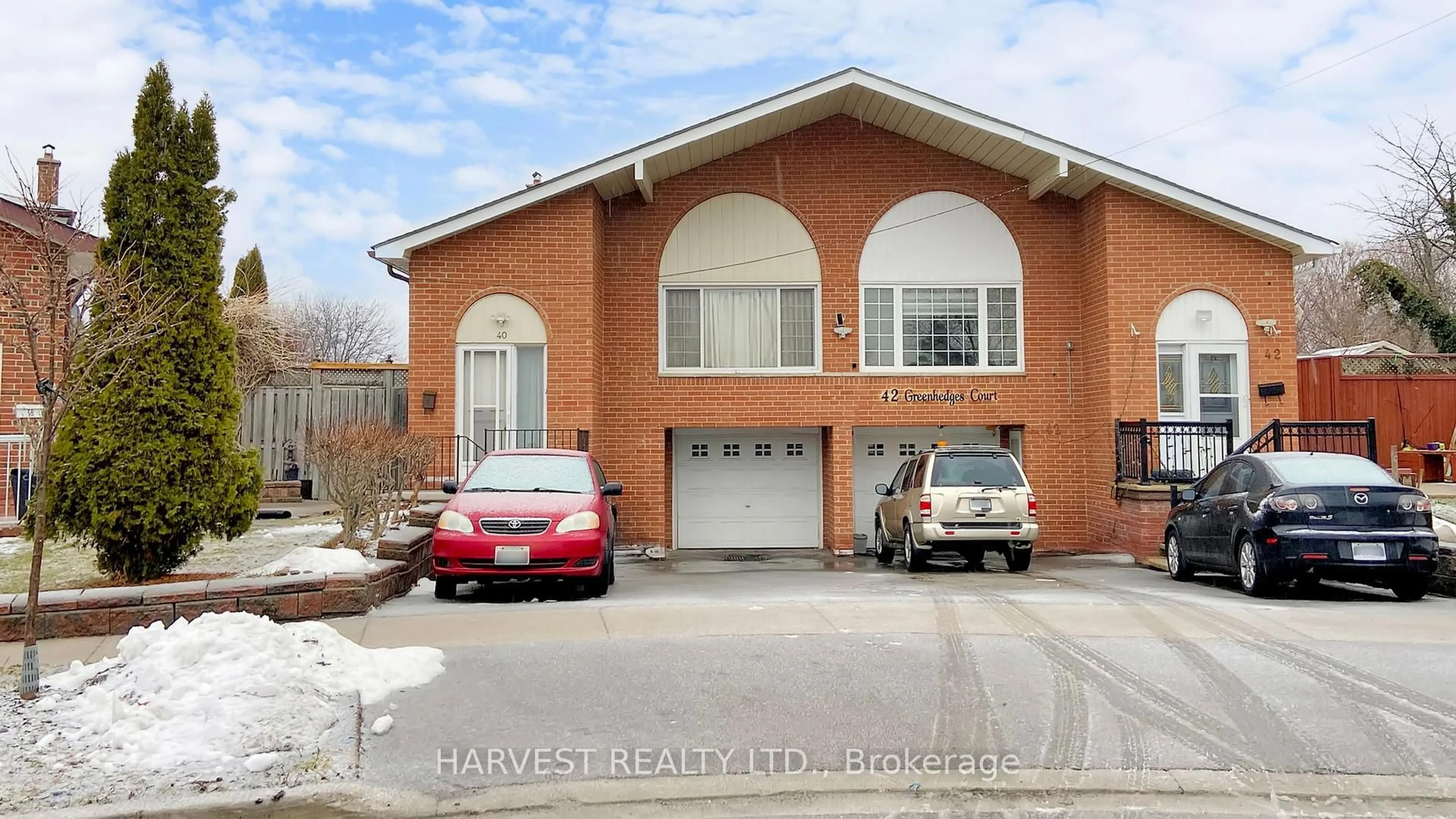 Home with brick exterior material, street for 40 GREENHEDGES Crt, Toronto Ontario M1B 1T2