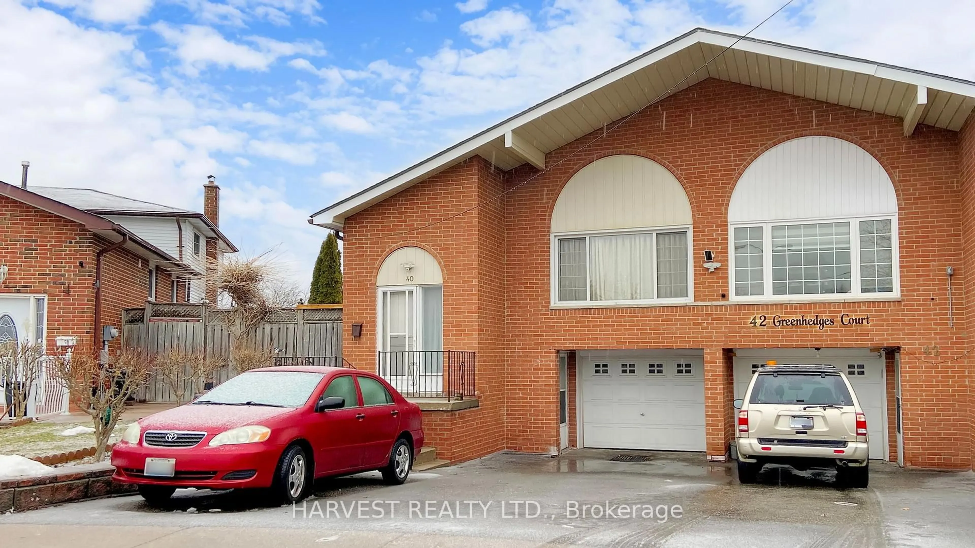 Home with brick exterior material, street for 40 GREENHEDGES Crt, Toronto Ontario M1B 1T2