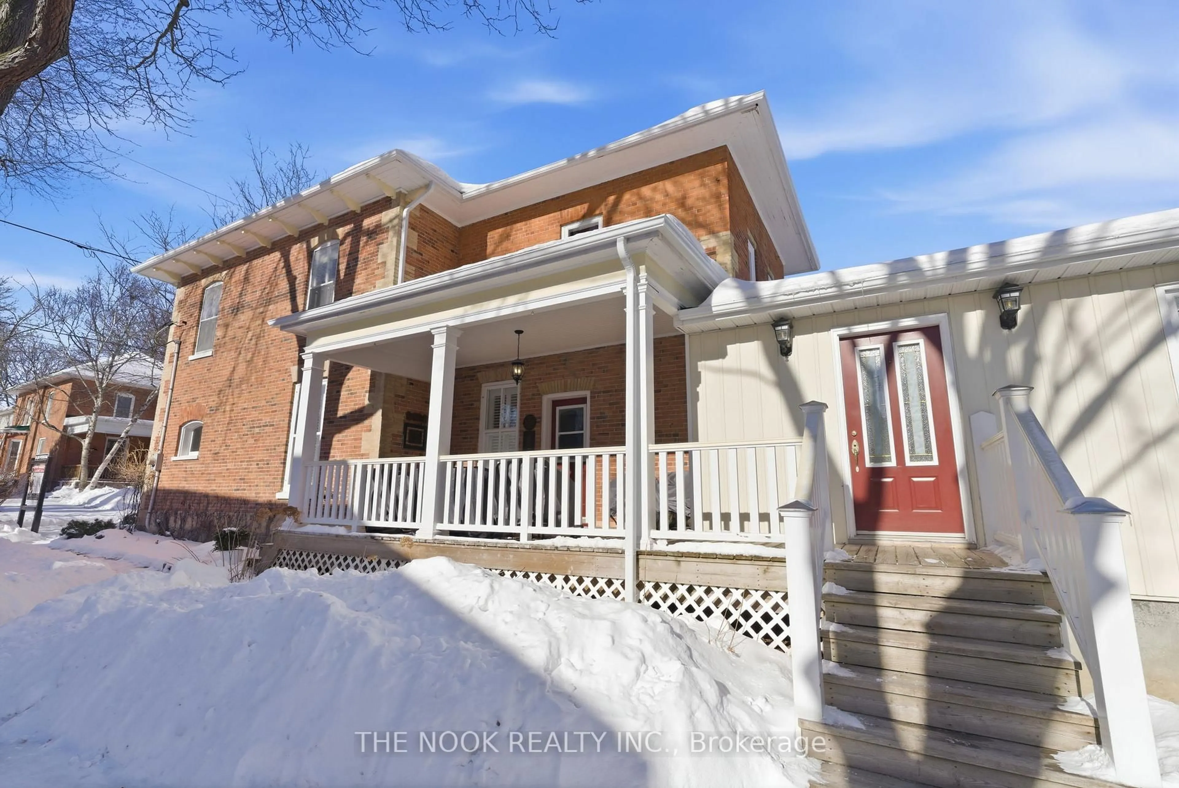 Home with brick exterior material, street for 39 Centre St, Clarington Ontario L1C 2Y2