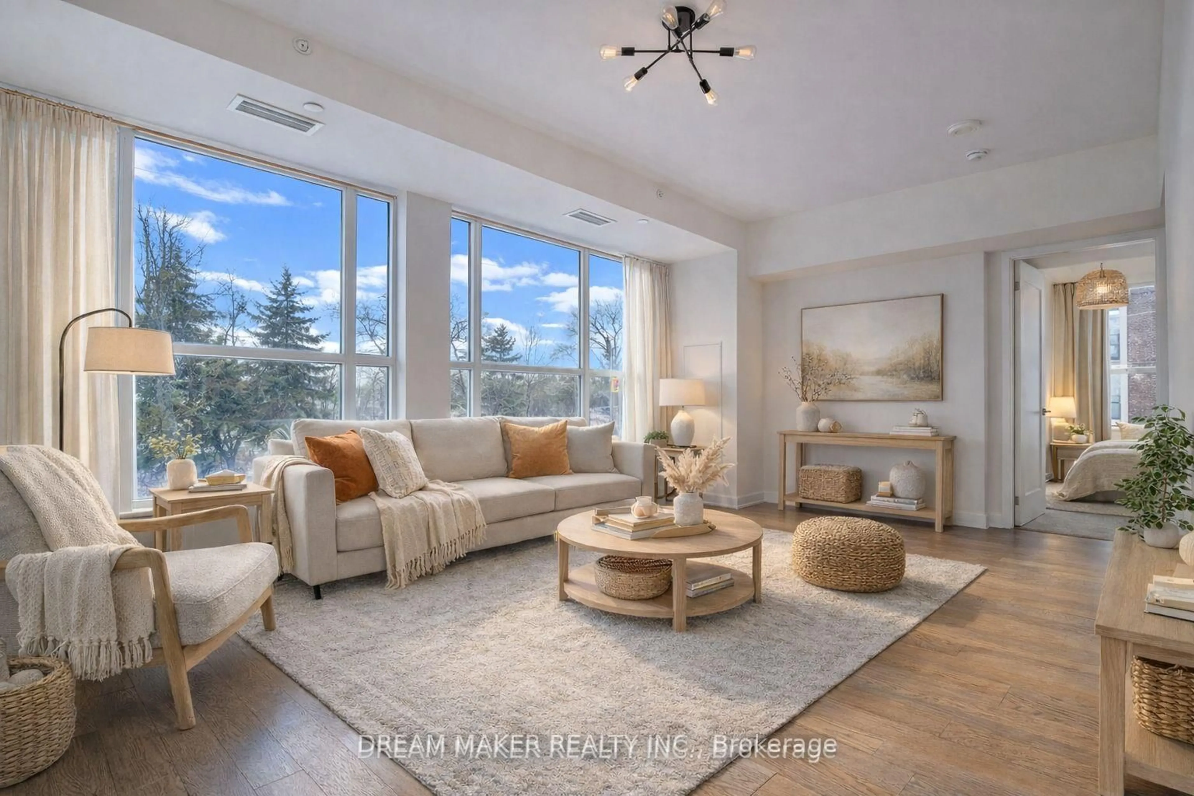 Living room with furniture, unknown for 1350 Kingston Rd #115, Toronto Ontario M1N 1C8