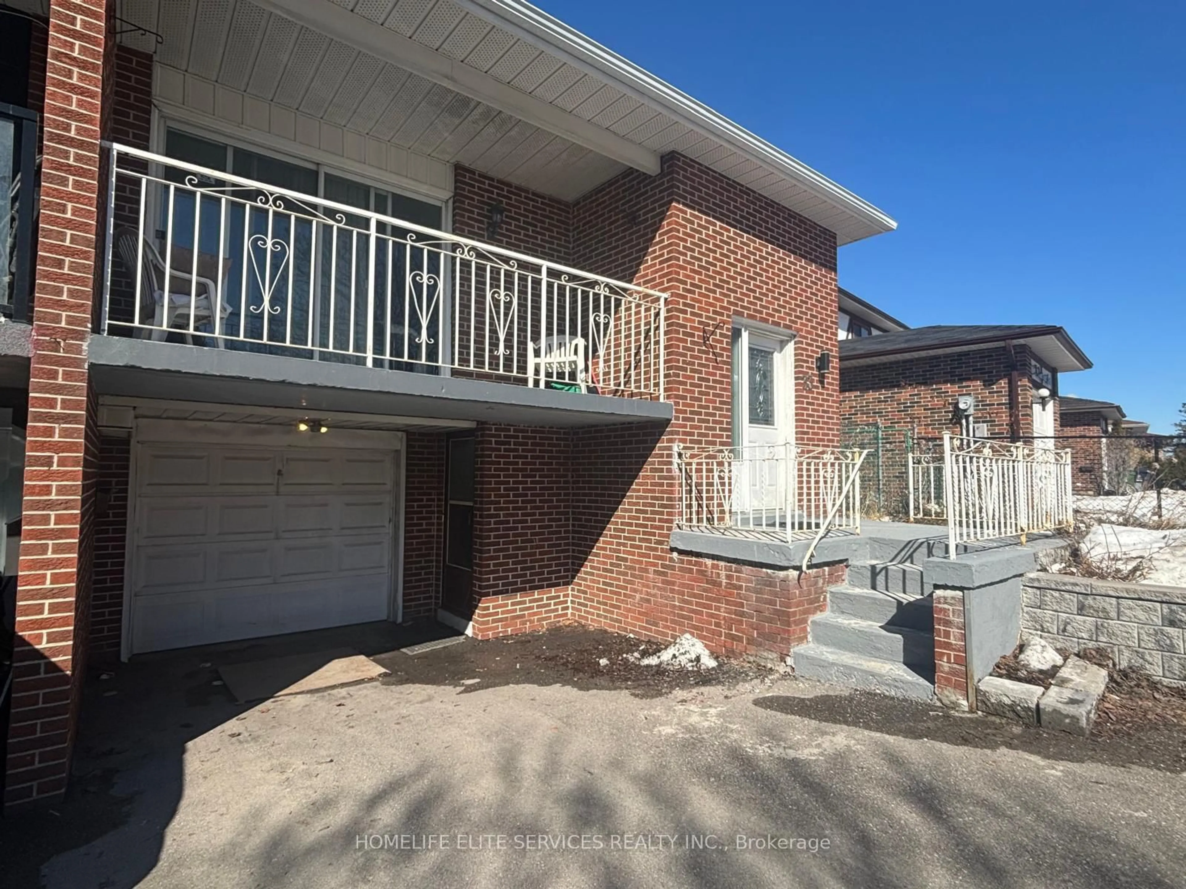 Home with brick exterior material, street for 33 Robbinstone Dr, Toronto Ontario M1B 2C4