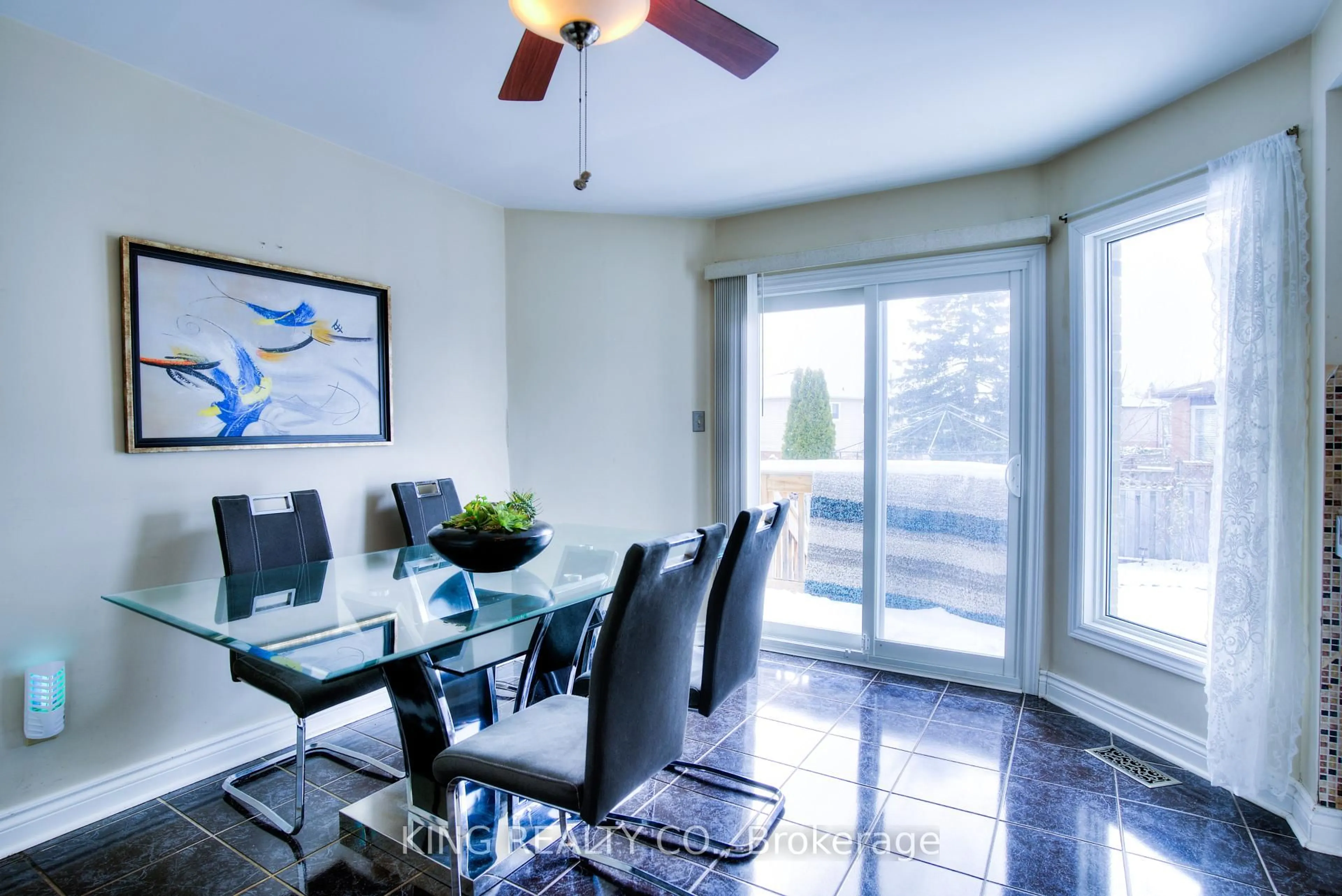 Dining room, ceramic/tile floor for 848 Attersley Dr, Oshawa Ontario L1K 1T9