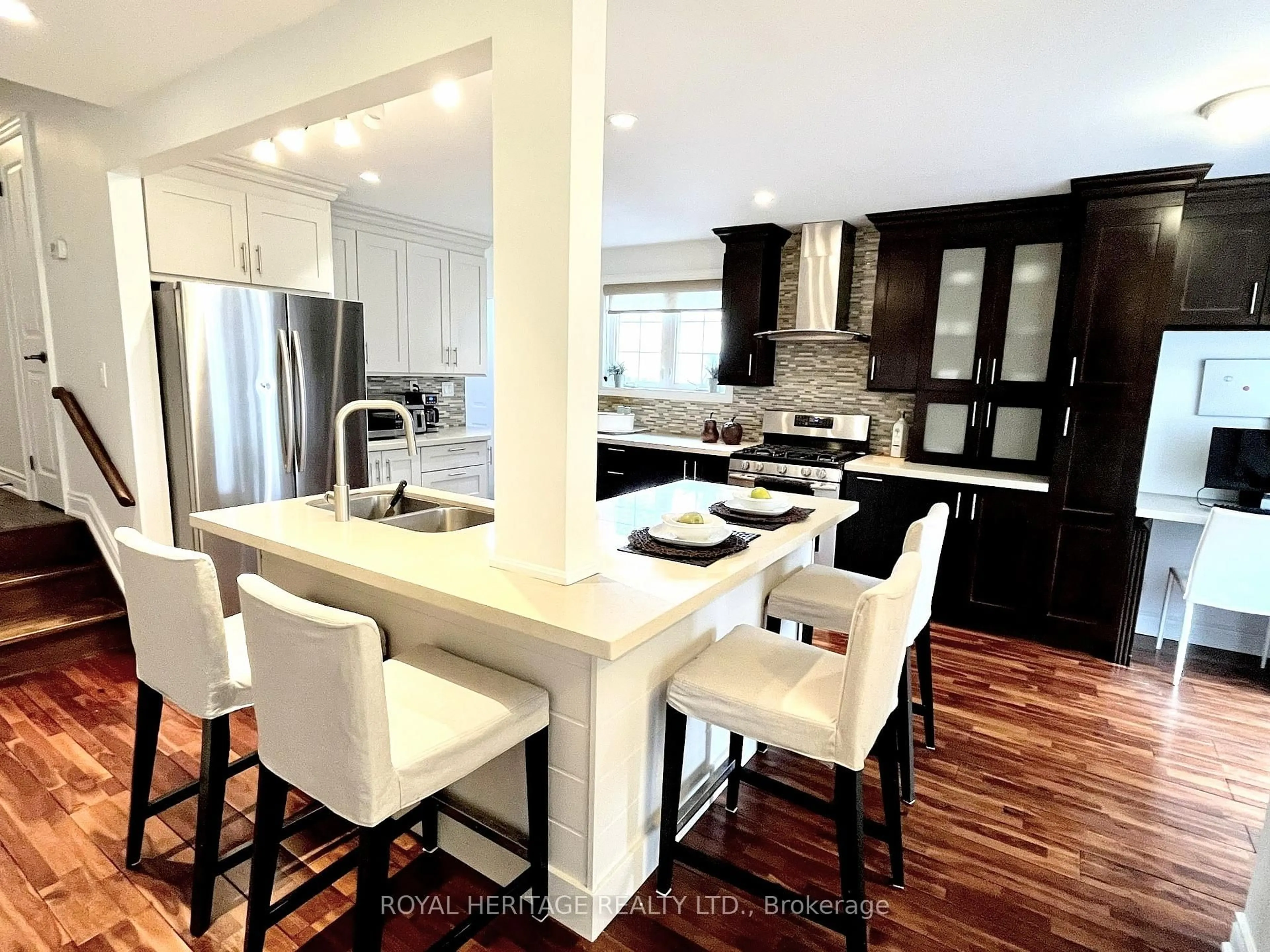 Open concept kitchen, unknown for 1398 Fordon Ave, Pickering Ontario L1W 1J9