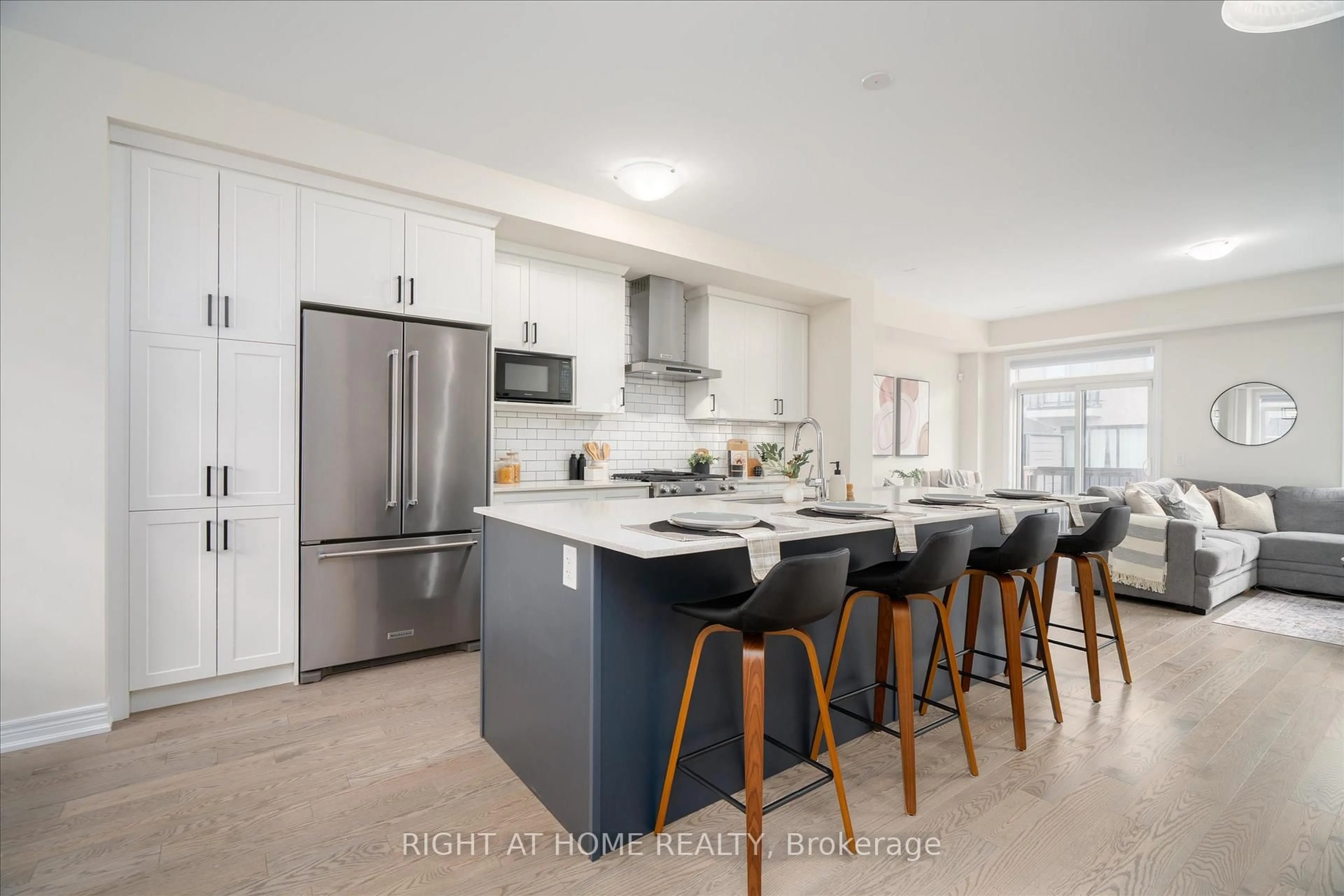 Open concept kitchen, ceramic/tile floor for 87 Dorian Dr, Whitby Ontario L1P 0C8