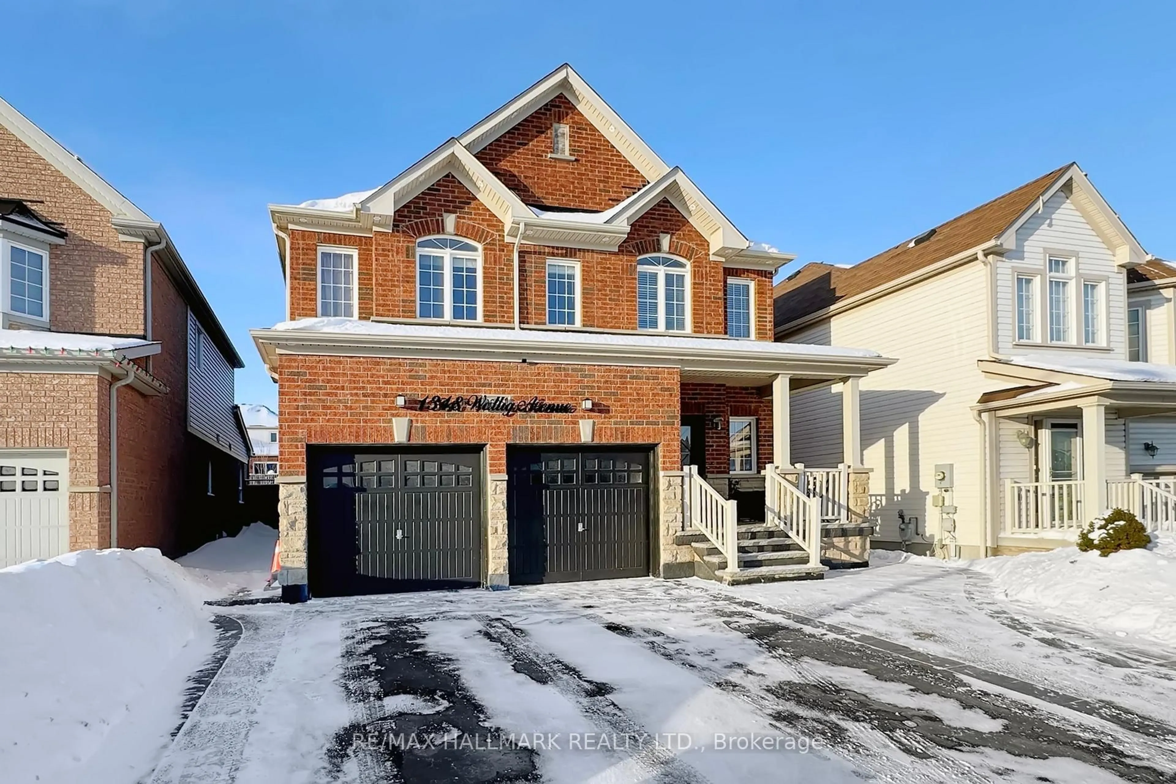 Home with brick exterior material, street for 1348 Wallig Ave, Oshawa Ontario L1K 0J5