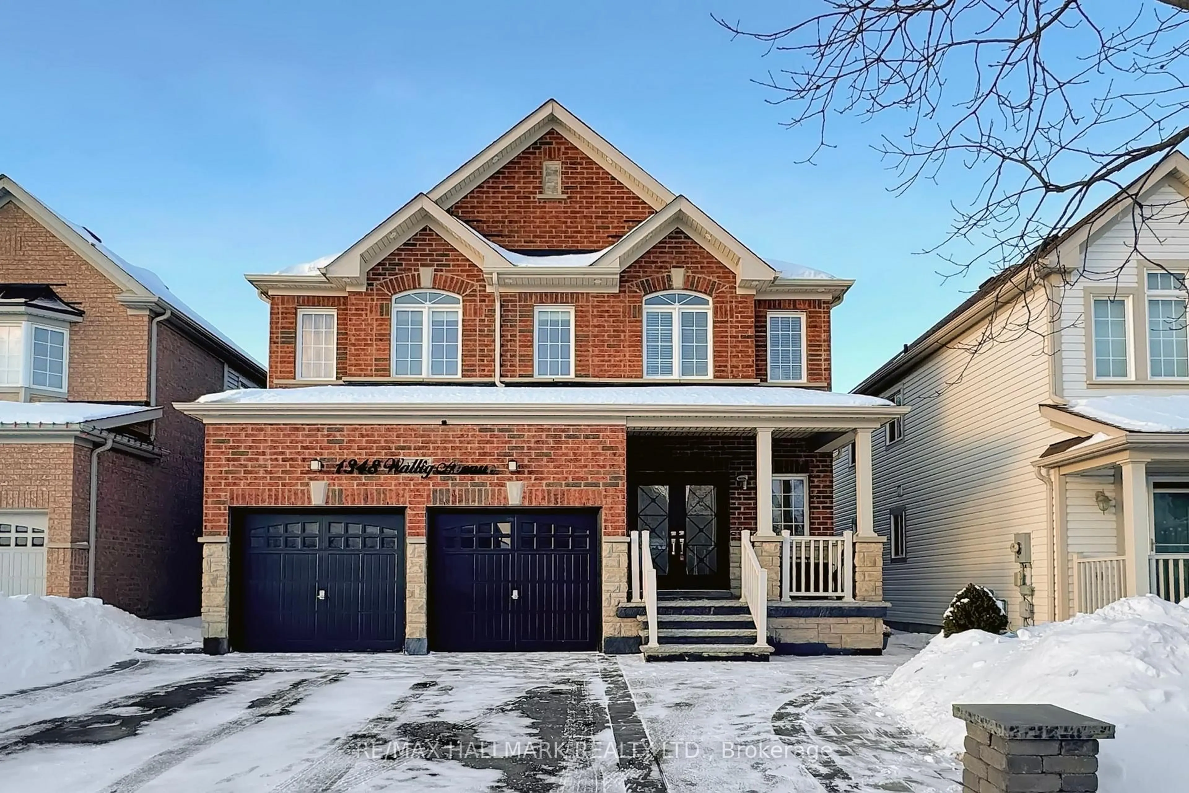 Home with brick exterior material, street for 1348 Wallig Ave, Oshawa Ontario L1K 0J5