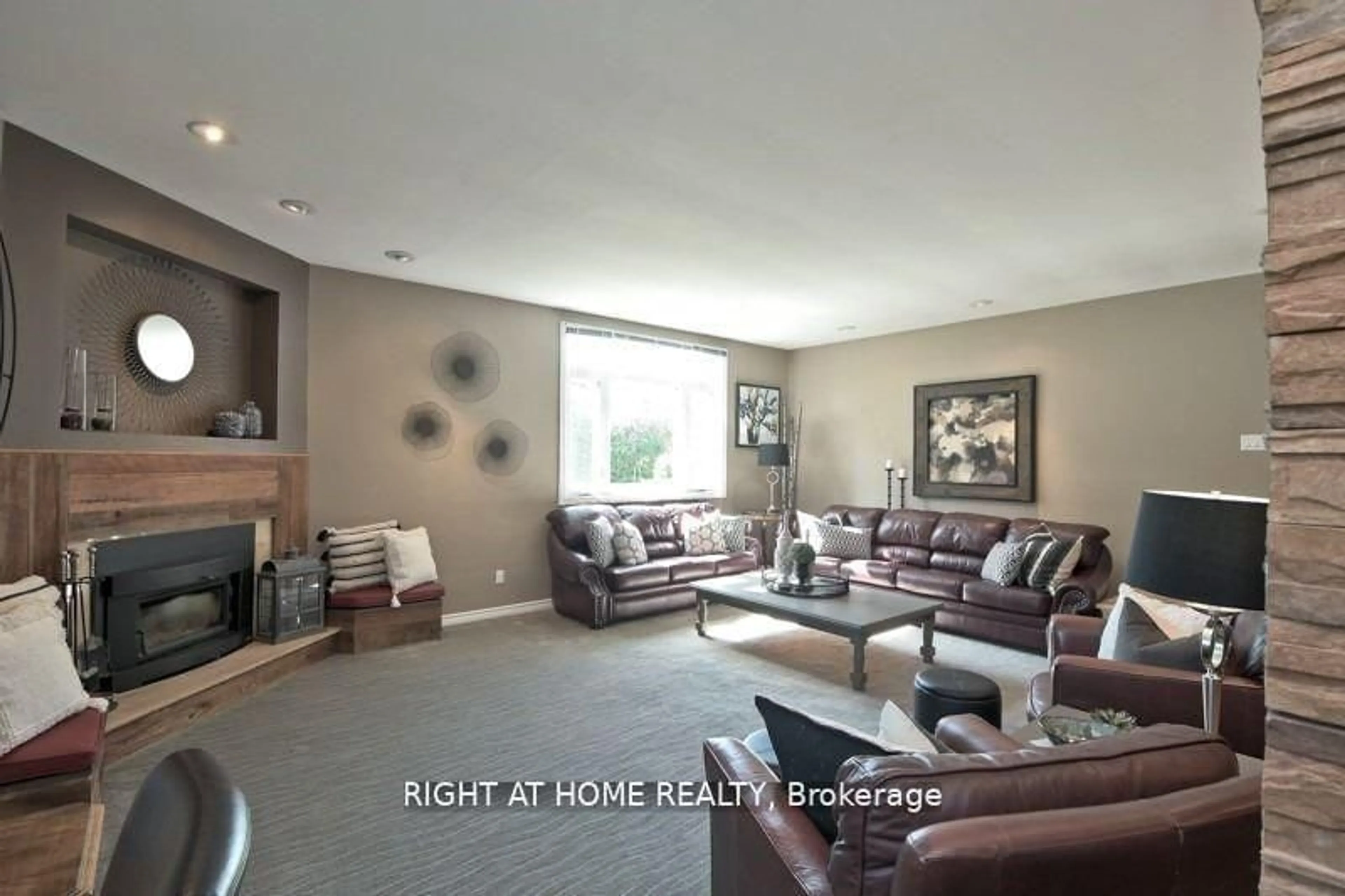 Living room with furniture, floor is not visible for 2305 Bowmanville Ave, Clarington Ontario L1C 6W9