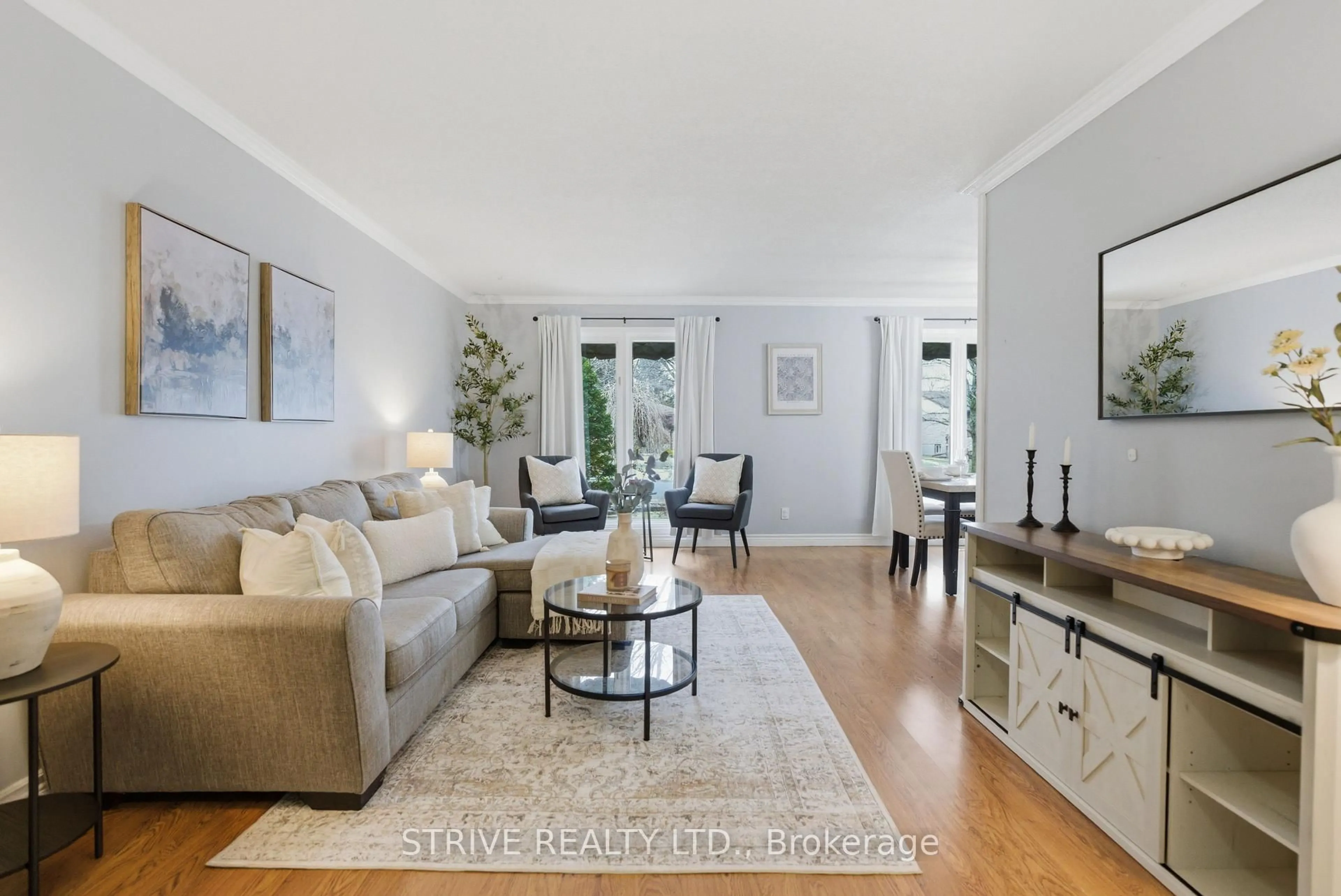 Living room with furniture, unknown for 222 Athabasca St, Oshawa Ontario L1H 7J3