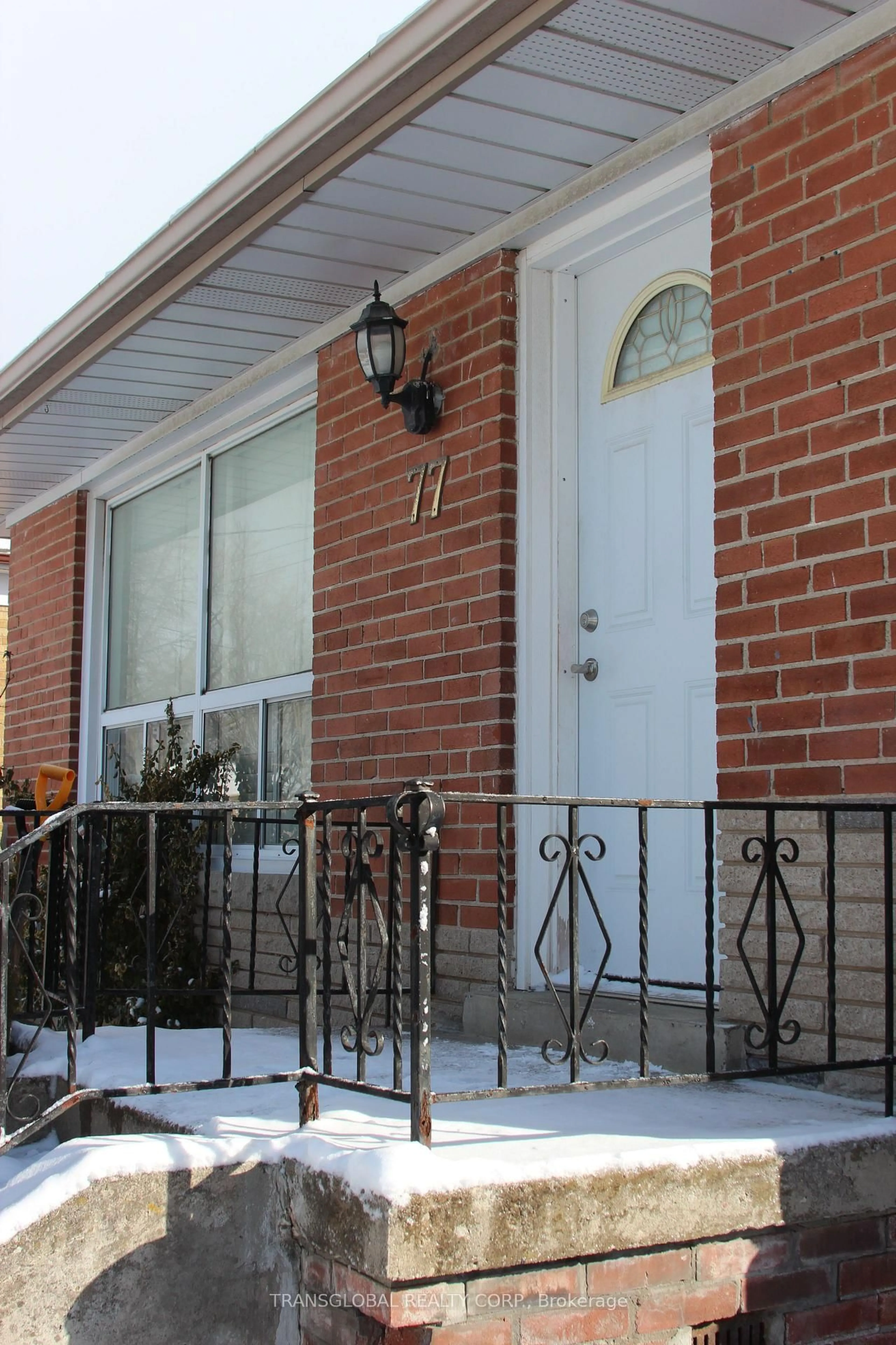 Home with brick exterior material, street for 77 Wye Valley Rd, Toronto Ontario M1P 2A7