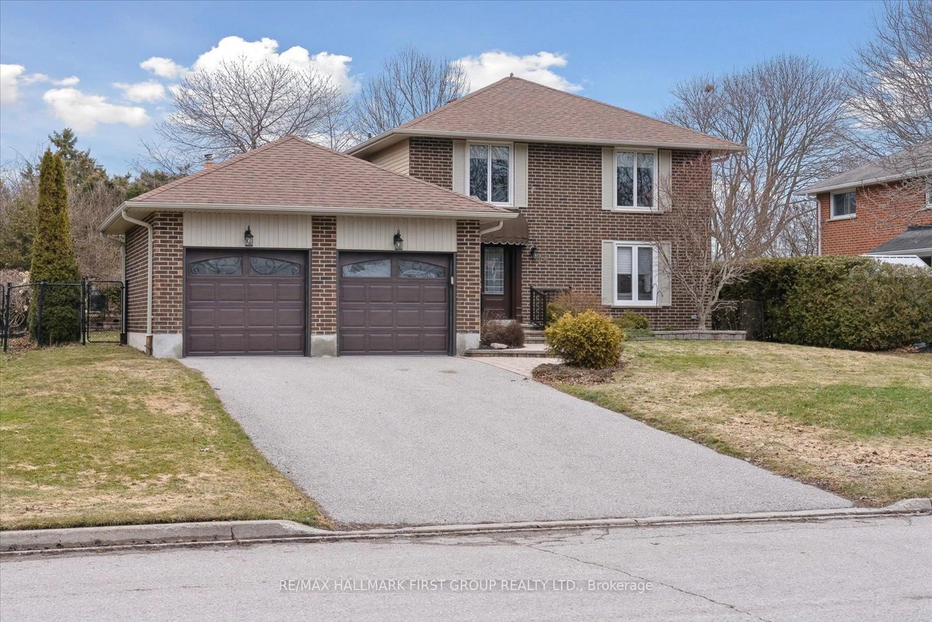 Home with brick exterior material, street for 64 Anstead Cres, Ajax Ontario L1S 3X5