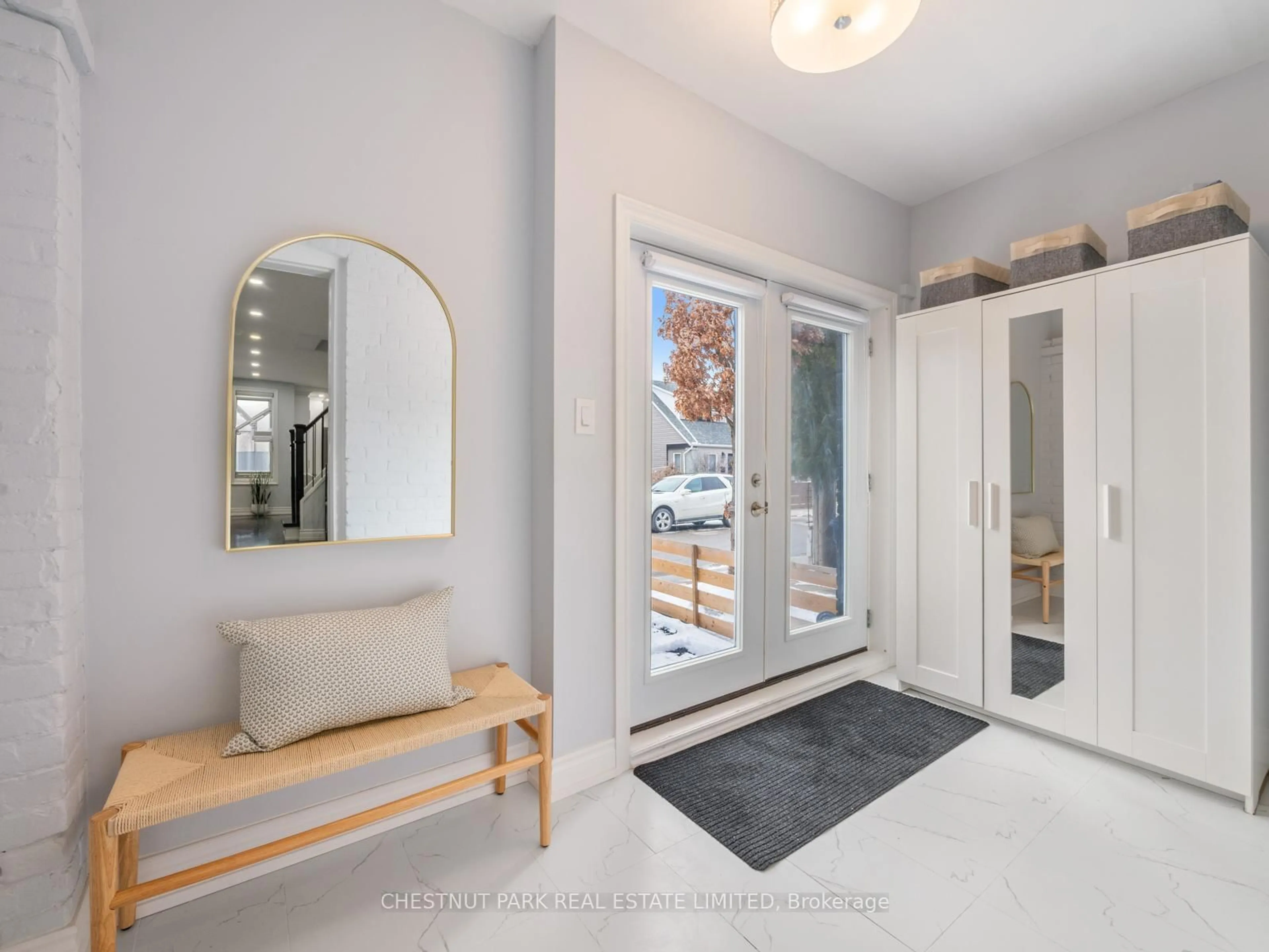 Indoor entryway for 7 Weymouth Ave, Toronto Ontario M4C 1R6