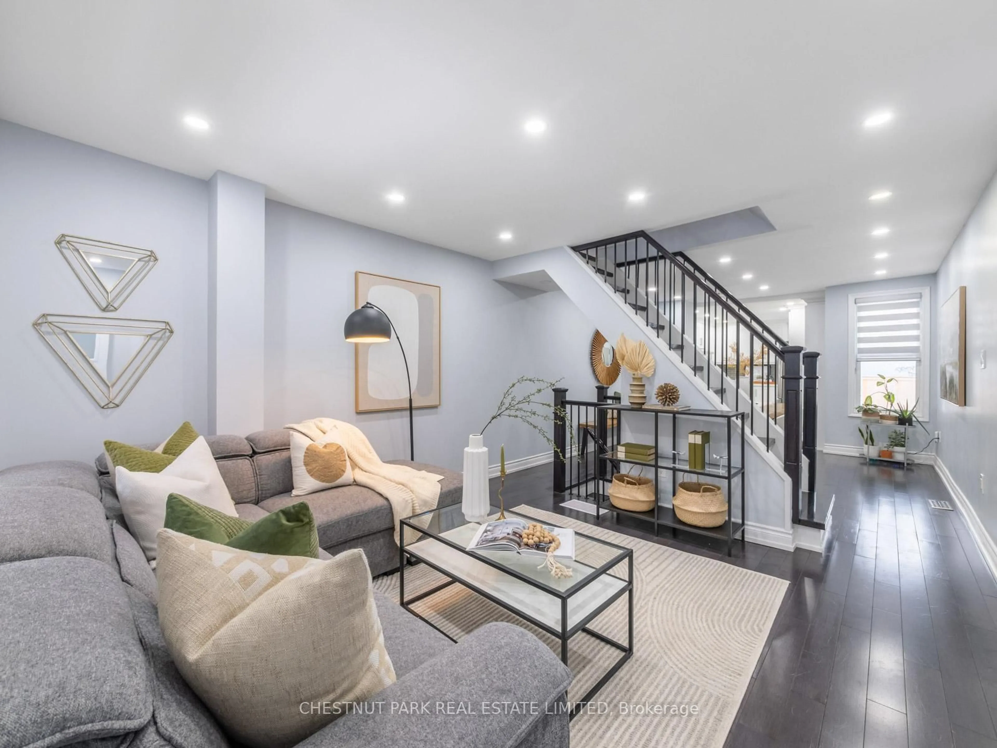 Living room with furniture, unknown for 7 Weymouth Ave, Toronto Ontario M4C 1R6