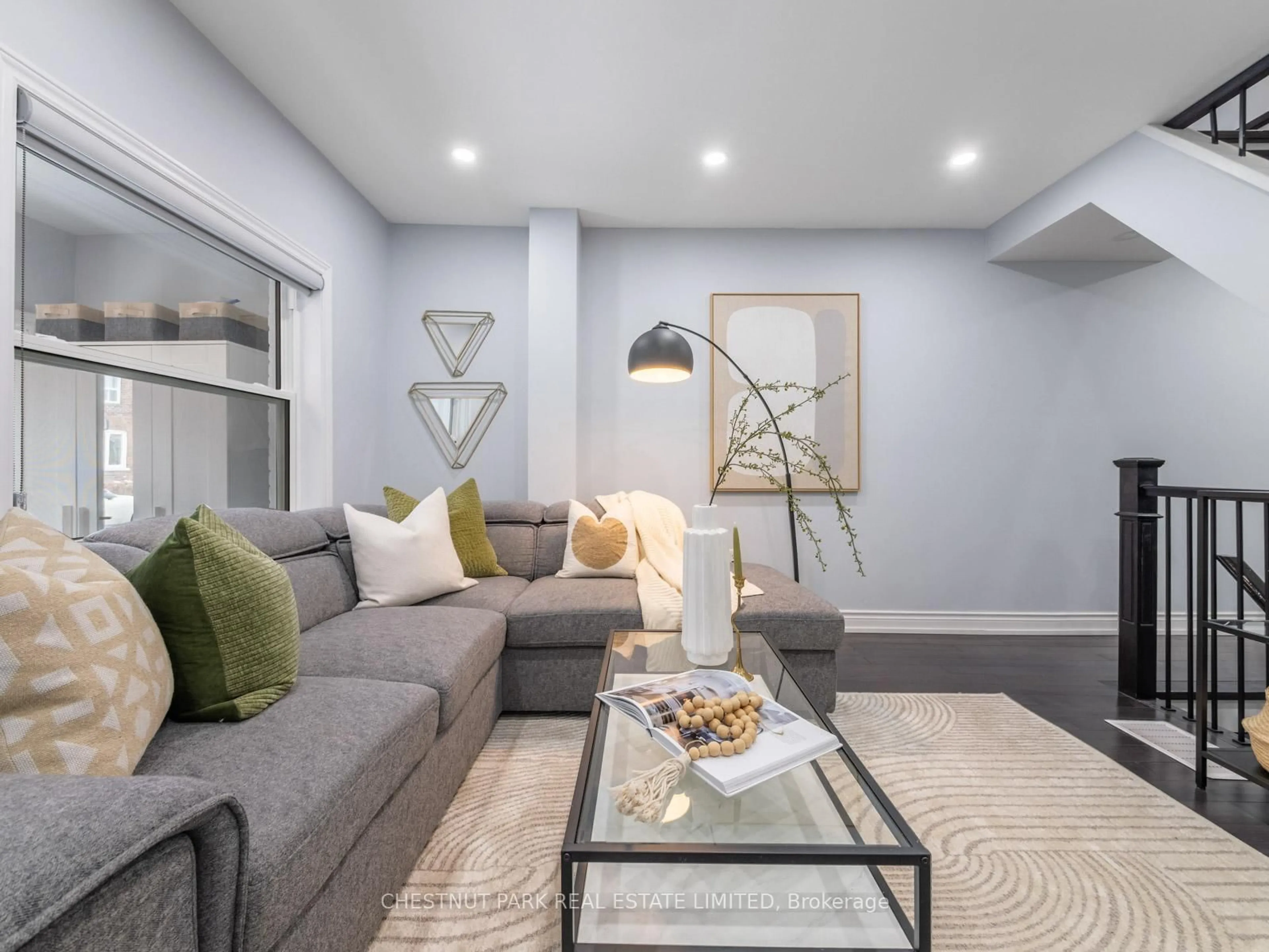 Living room with furniture, unknown for 7 Weymouth Ave, Toronto Ontario M4C 1R6