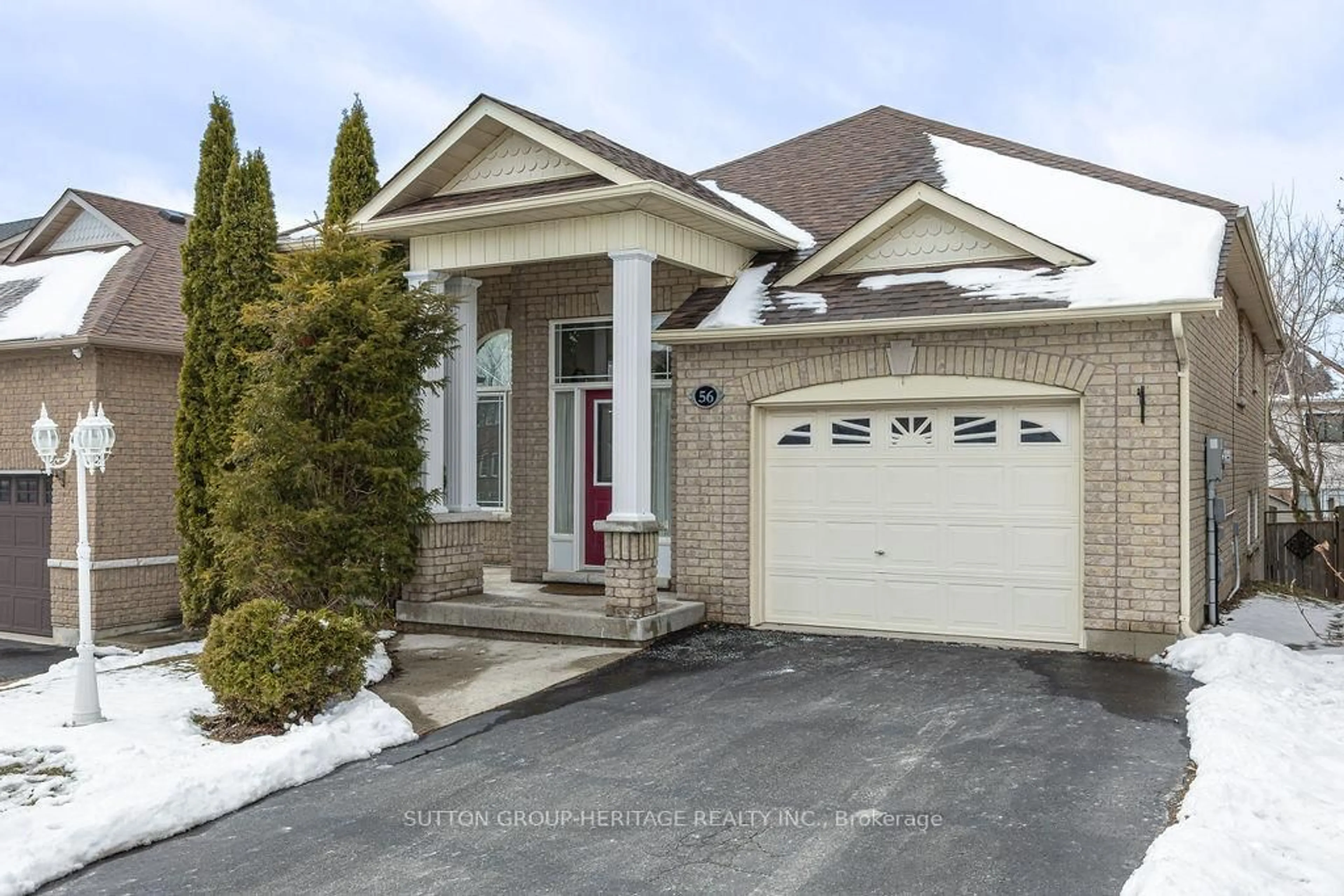 Home with brick exterior material, street for 56 Fenning Dr, Clarington Ontario L1E 3H2