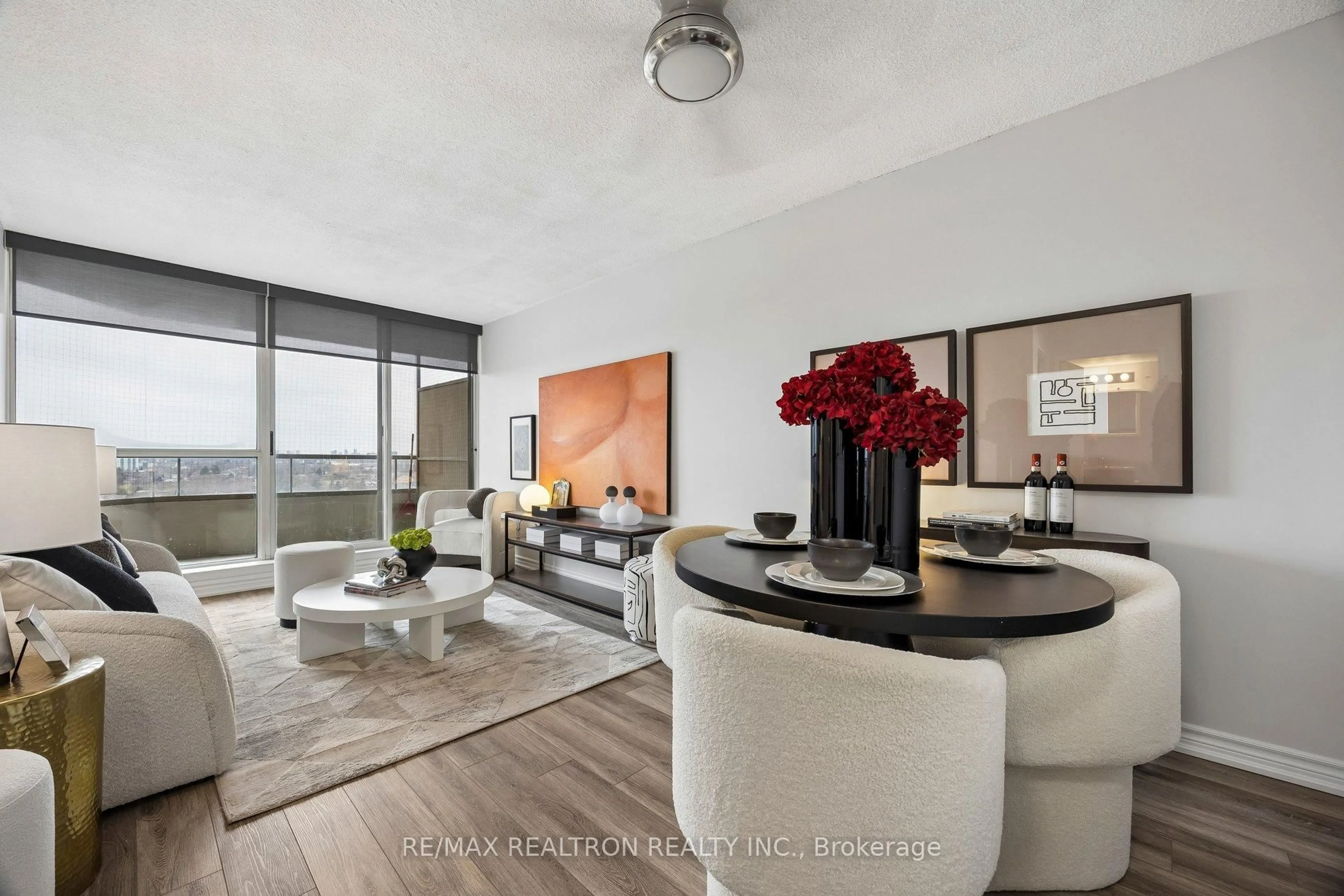 Living room with furniture, unknown for 3 Greystone Walk Dr #1033, Toronto Ontario M1K 5J4