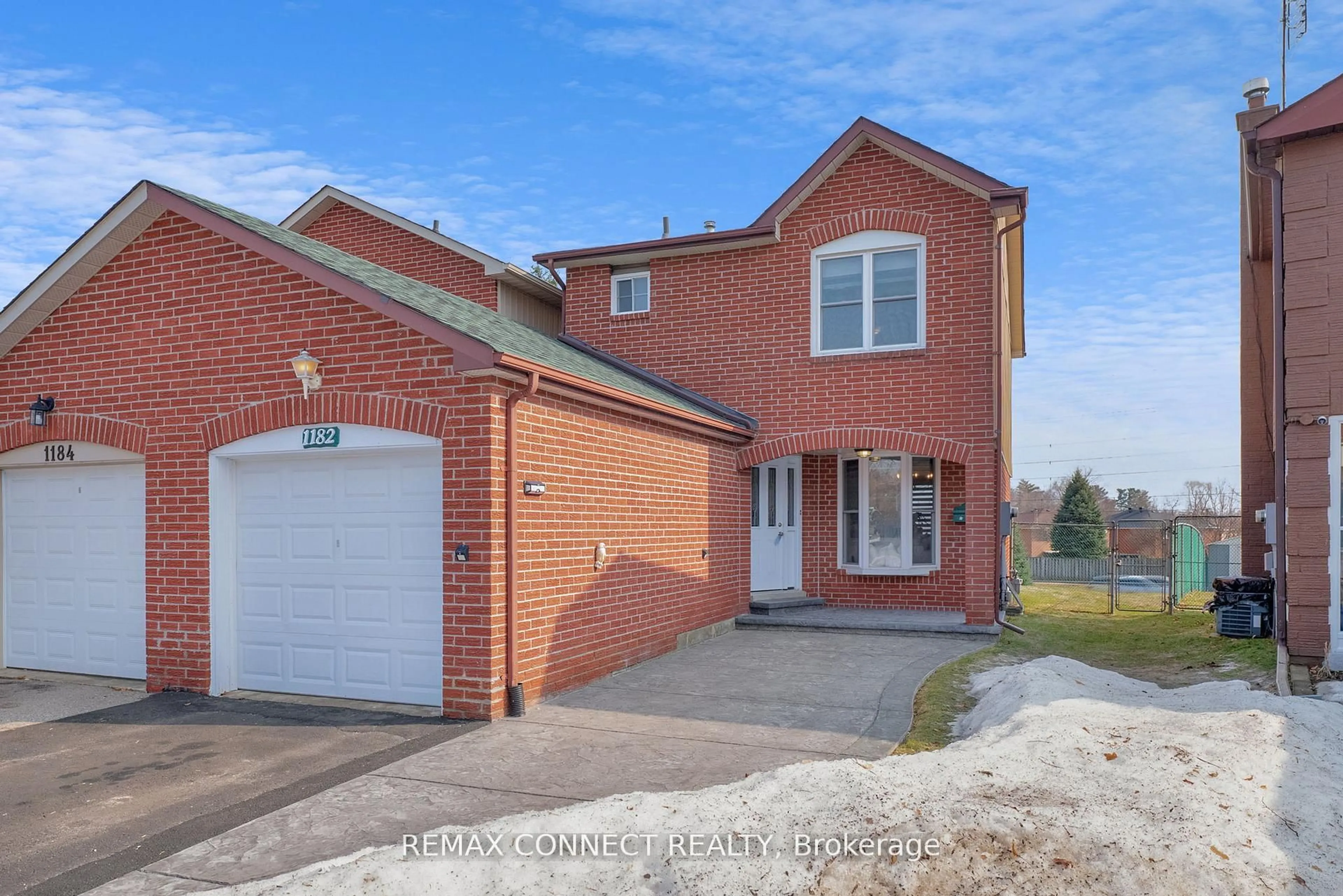 Home with brick exterior material, street for 1182 Cedarcroft Cres, Pickering Ontario L1X 1S2
