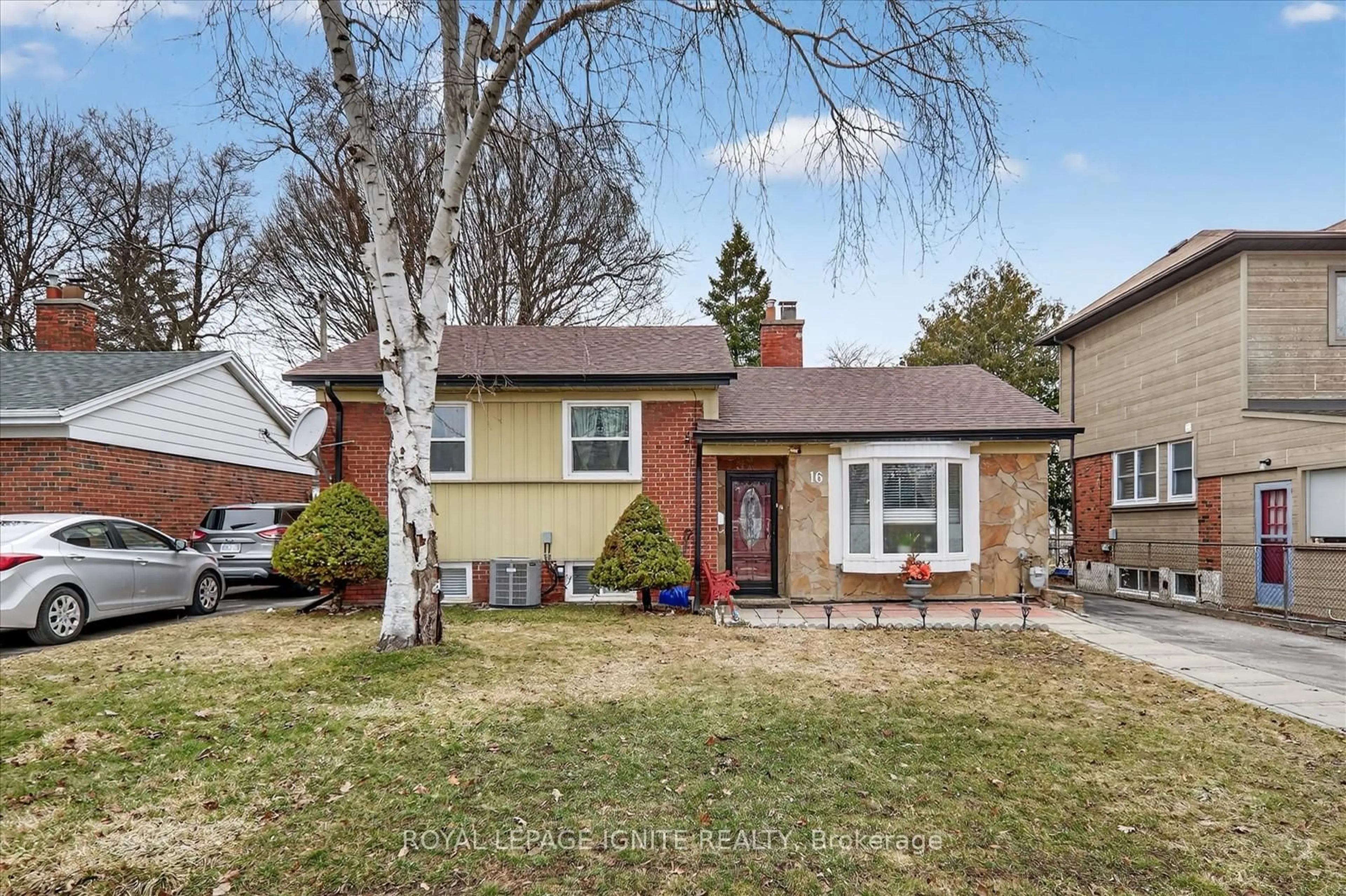 Home with brick exterior material, street for 16 Vankirk Rd, Toronto Ontario M1P 1M7
