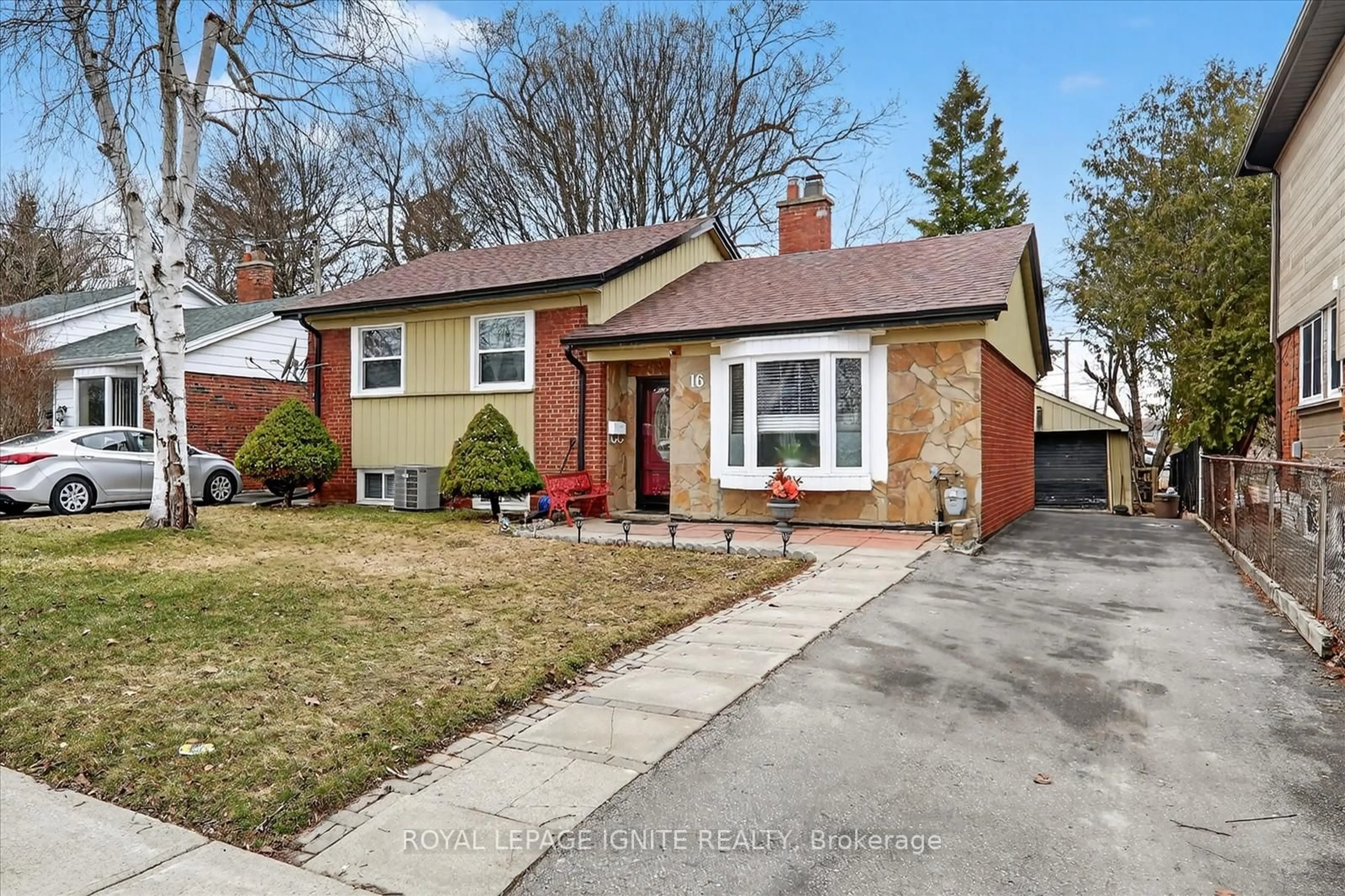 Home with brick exterior material, street for 16 Vankirk Rd, Toronto Ontario M1P 1M7