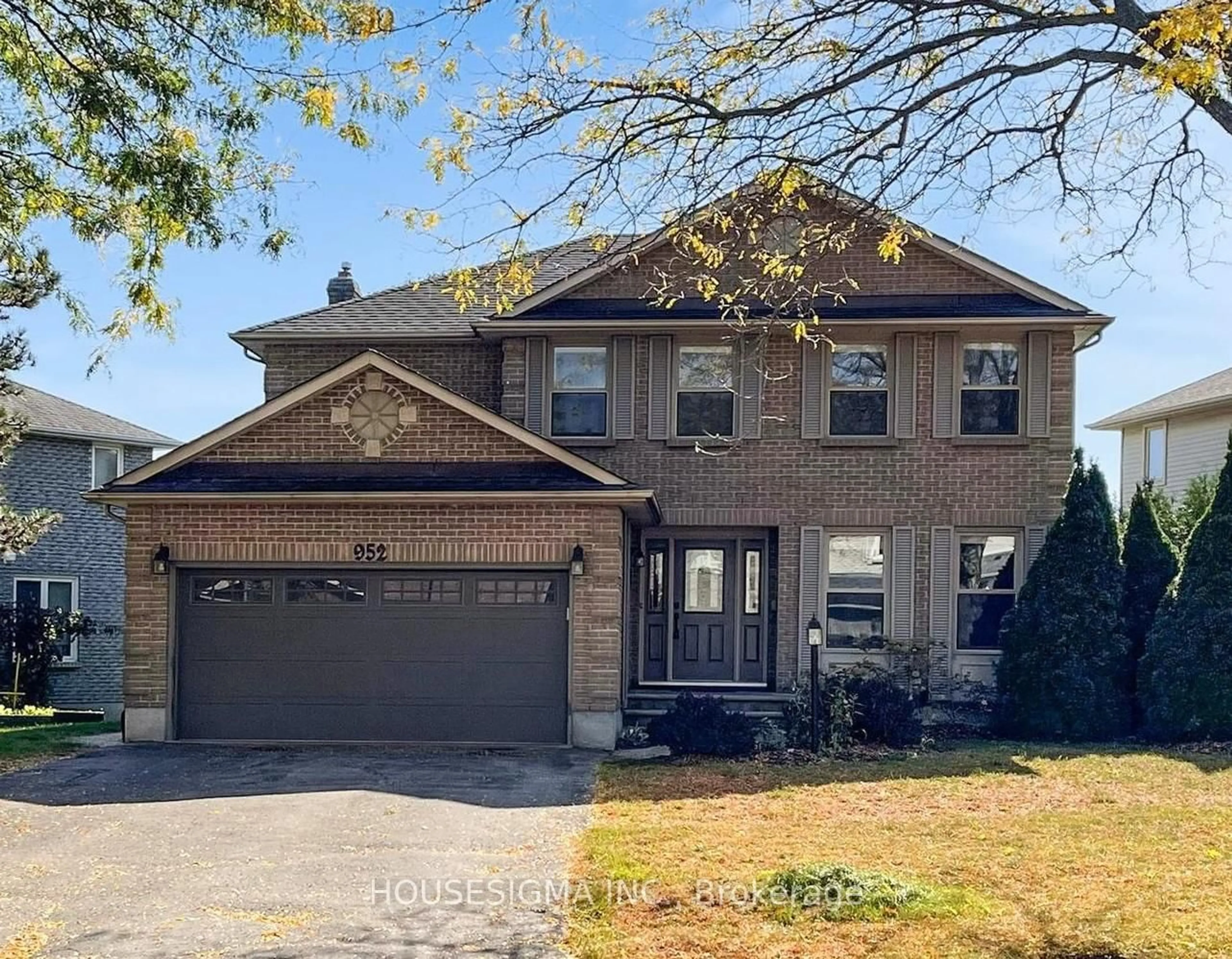 Home with brick exterior material, street for 952 Peggoty Circ, Oshawa Ontario L1K 2G5